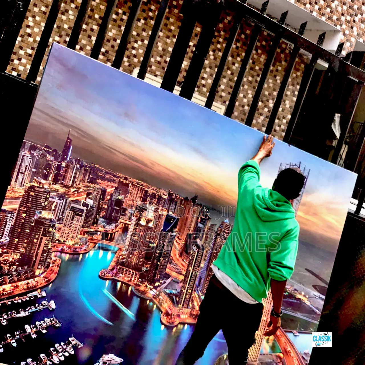 Hd Classic Sparking Golden Digi Painting Wallart