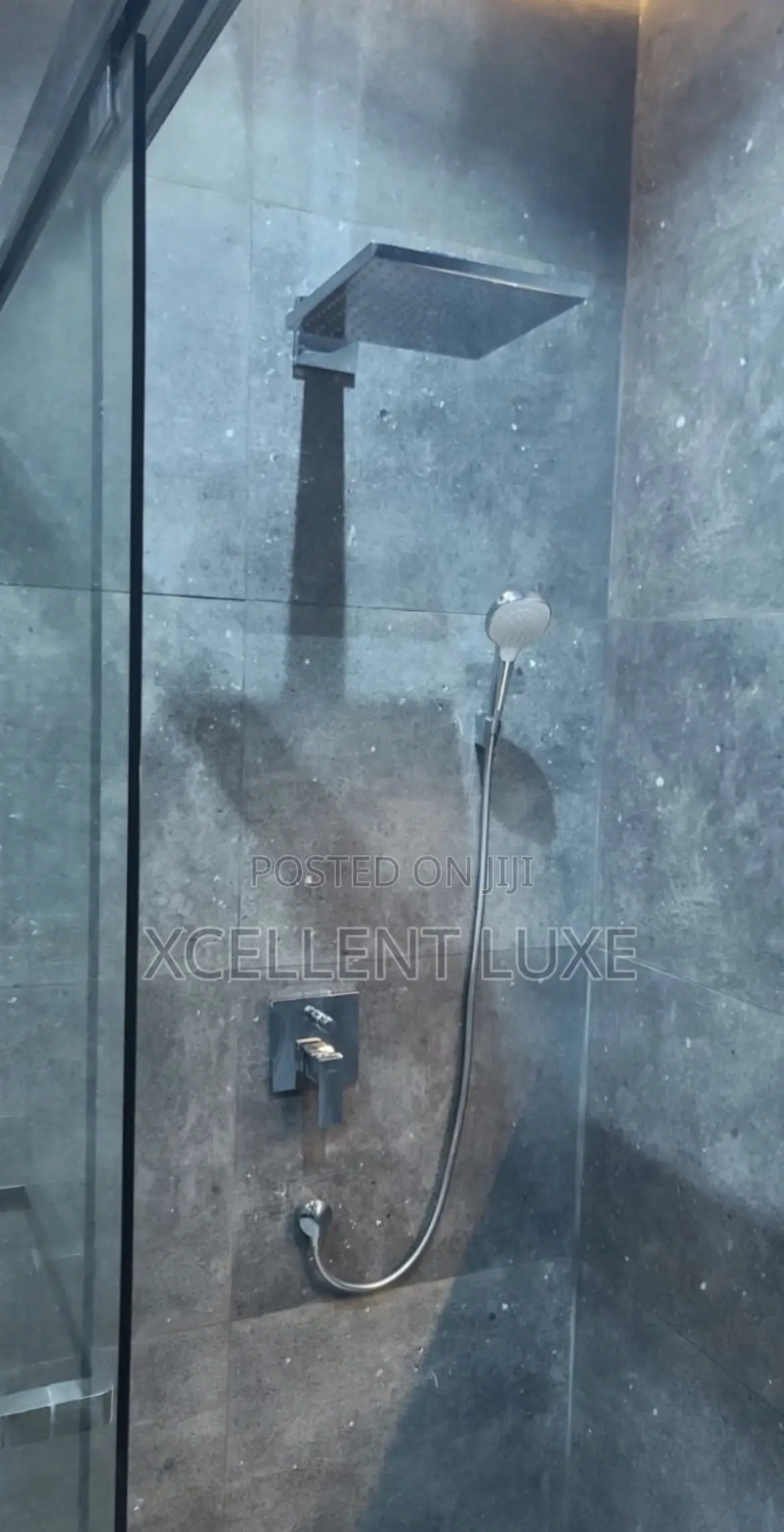 Hansgrohe Concealed Shower Mixer Set. With Big Shower Head