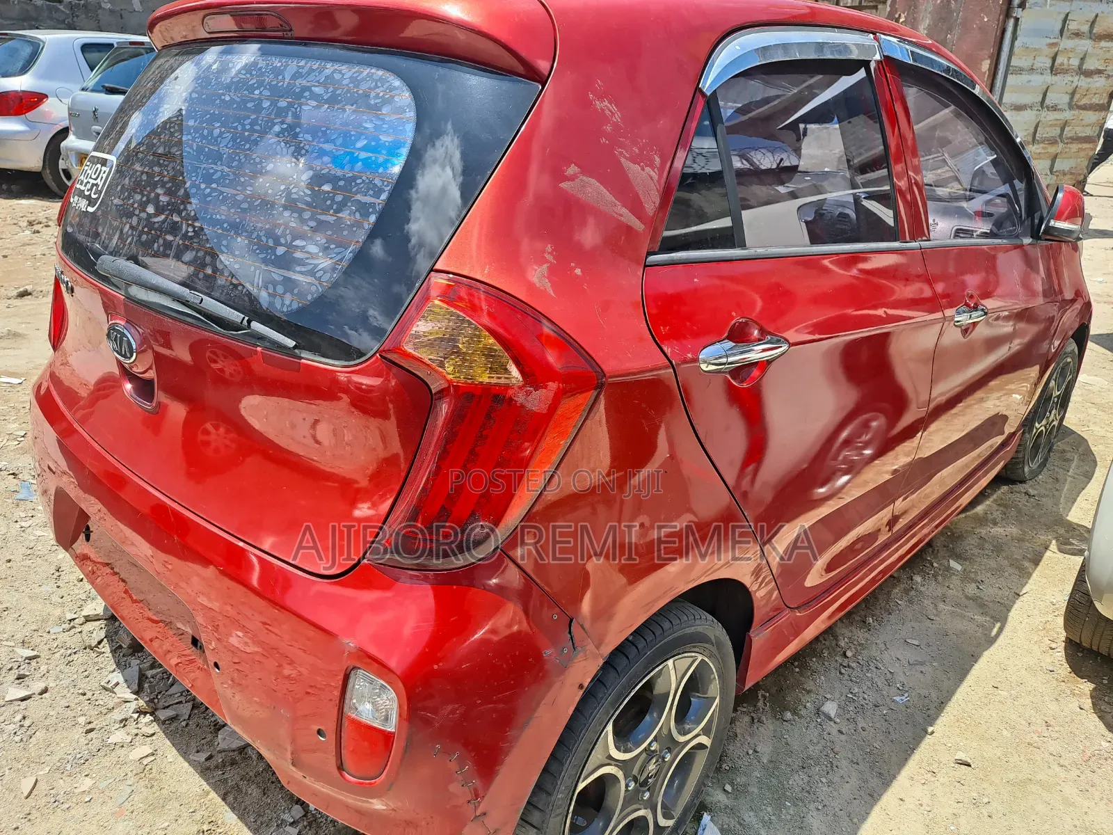 Kia Morning 2011 Red