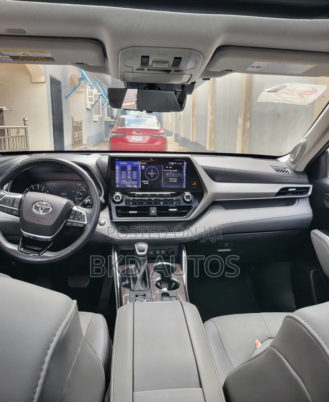 Toyota Highlander Platinum 2021 Blue
