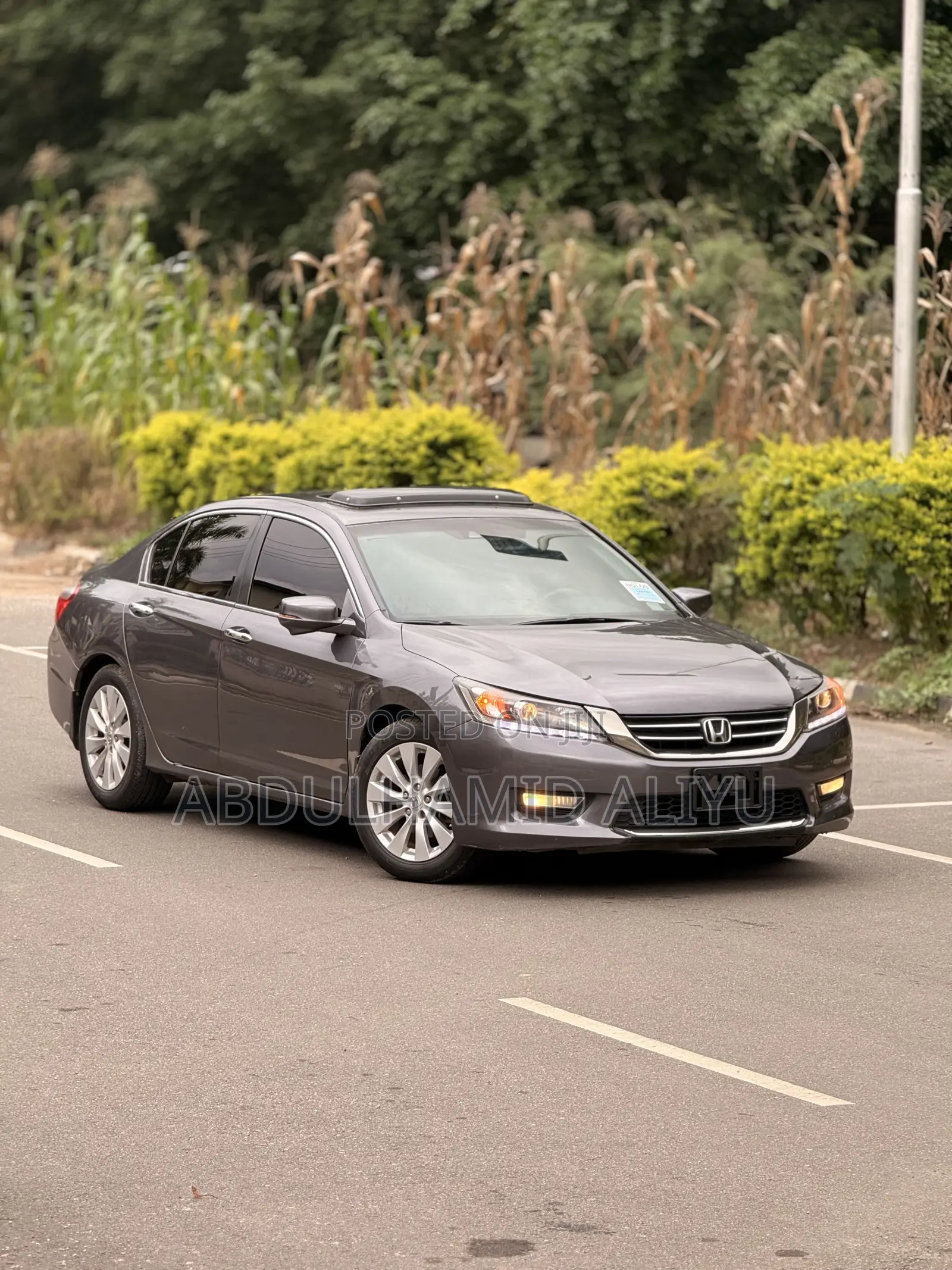 Honda Accord EX-L 4dr Sedan FWD (2.4L 4cyl 2A) 2013 Gray