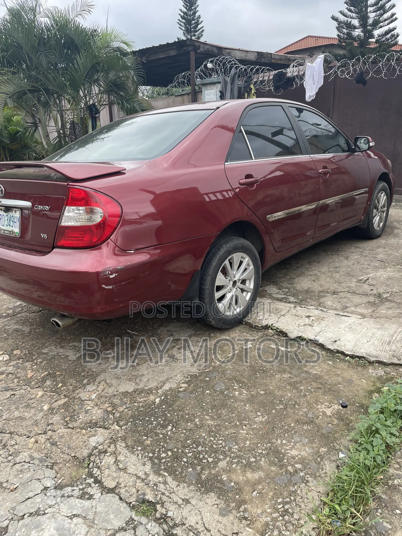 Toyota Camry LE V6 4dr Sedan (3.0L 6cyl 5A) 2004 Burgundy