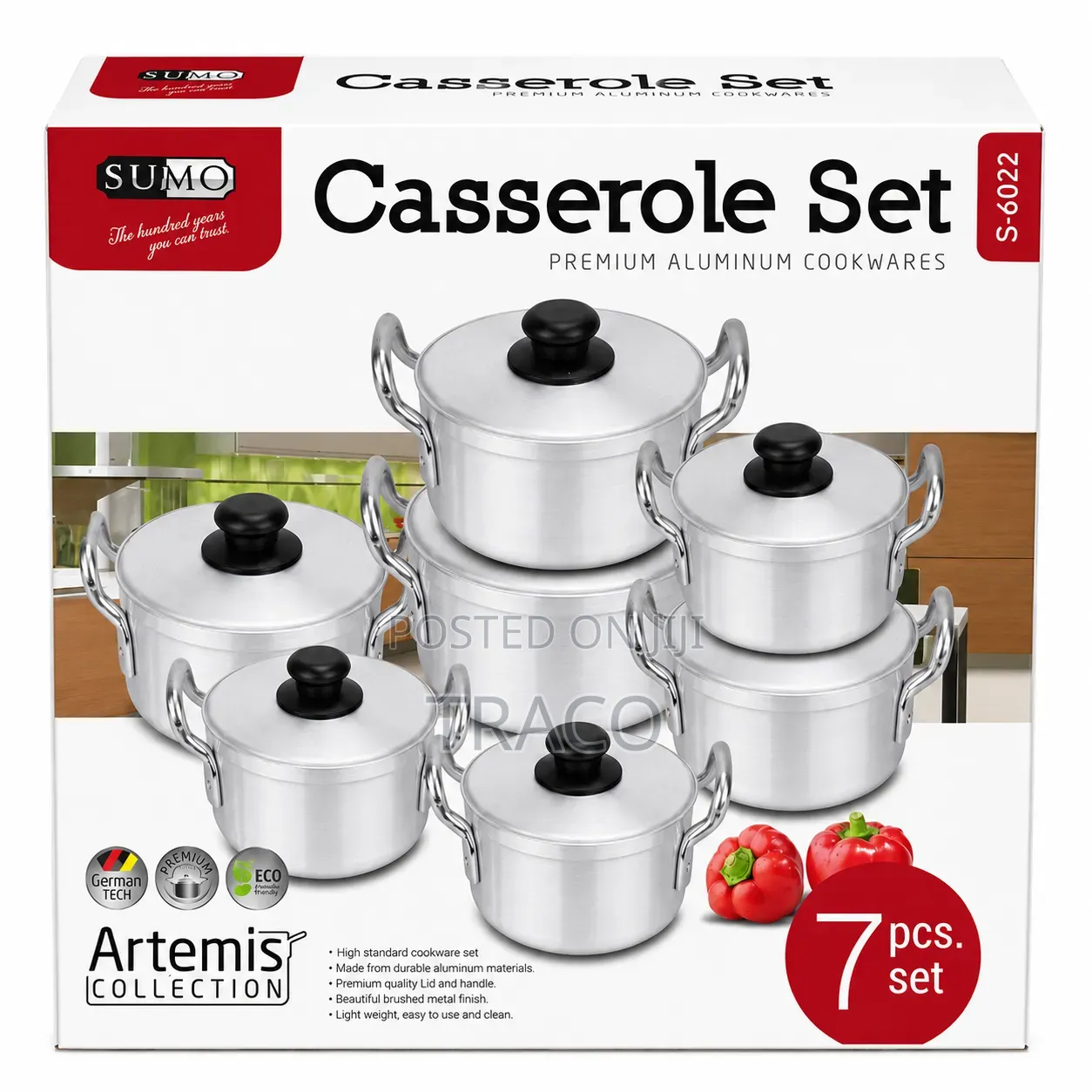 Sumo Casserole Set 7pcs