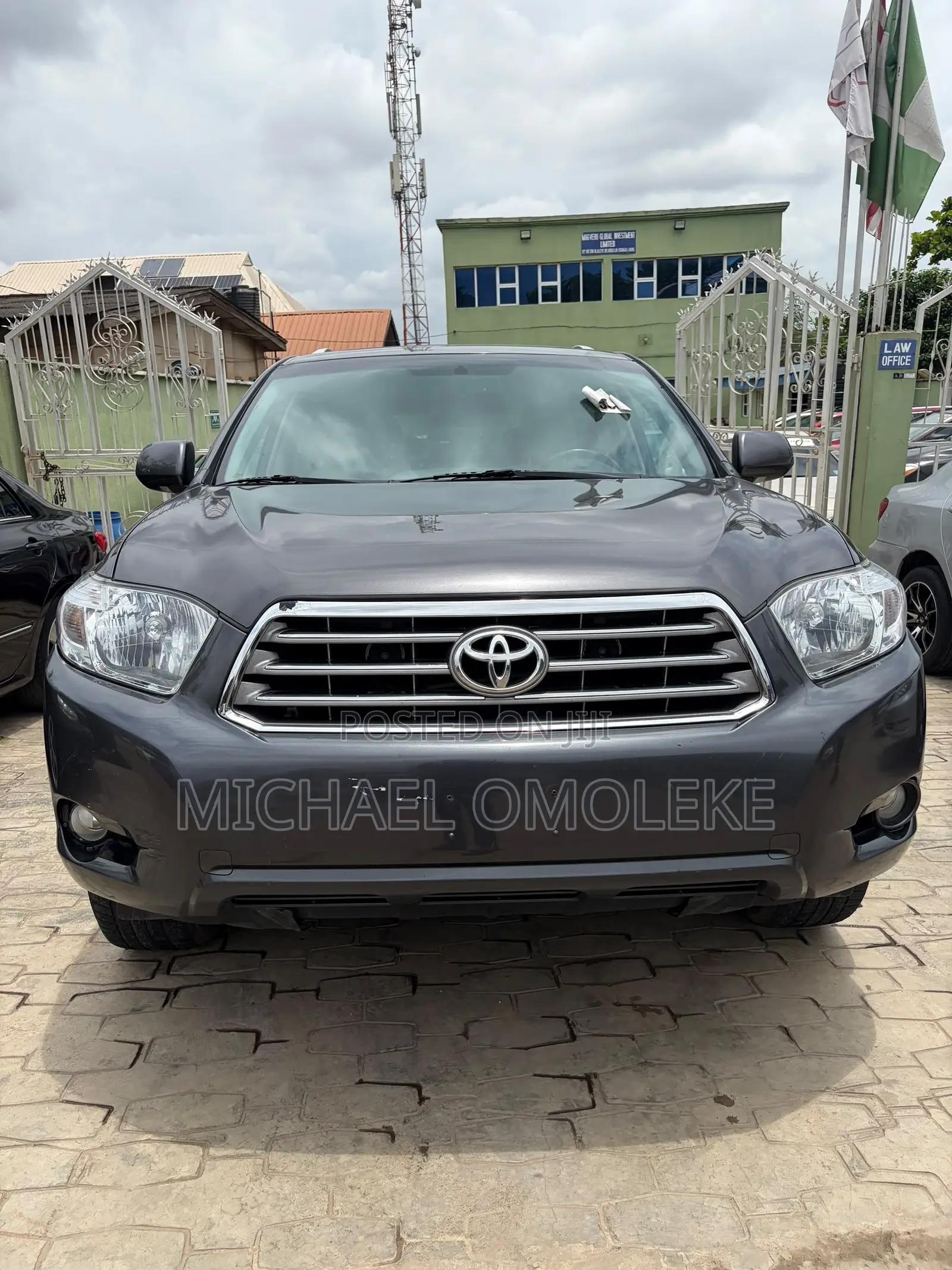 Toyota Highlander Limited 2010 Gray