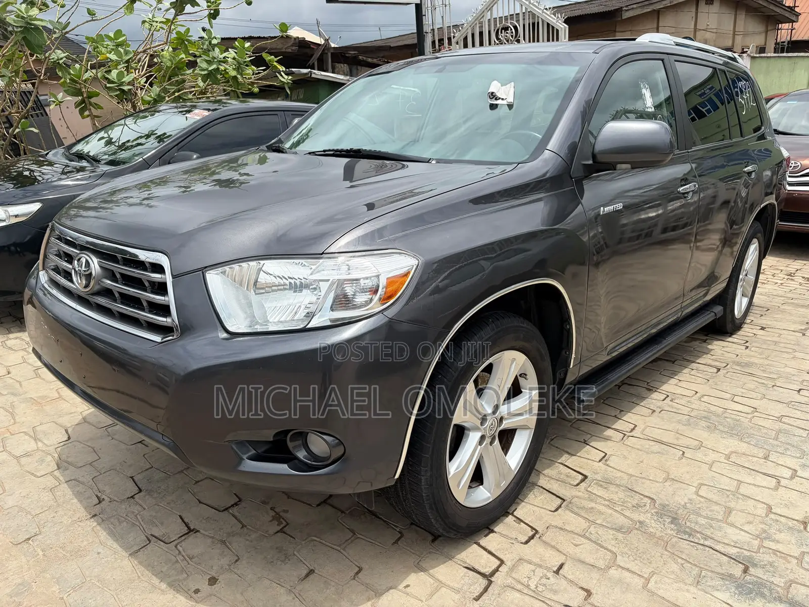 Toyota Highlander Limited 2010 Gray
