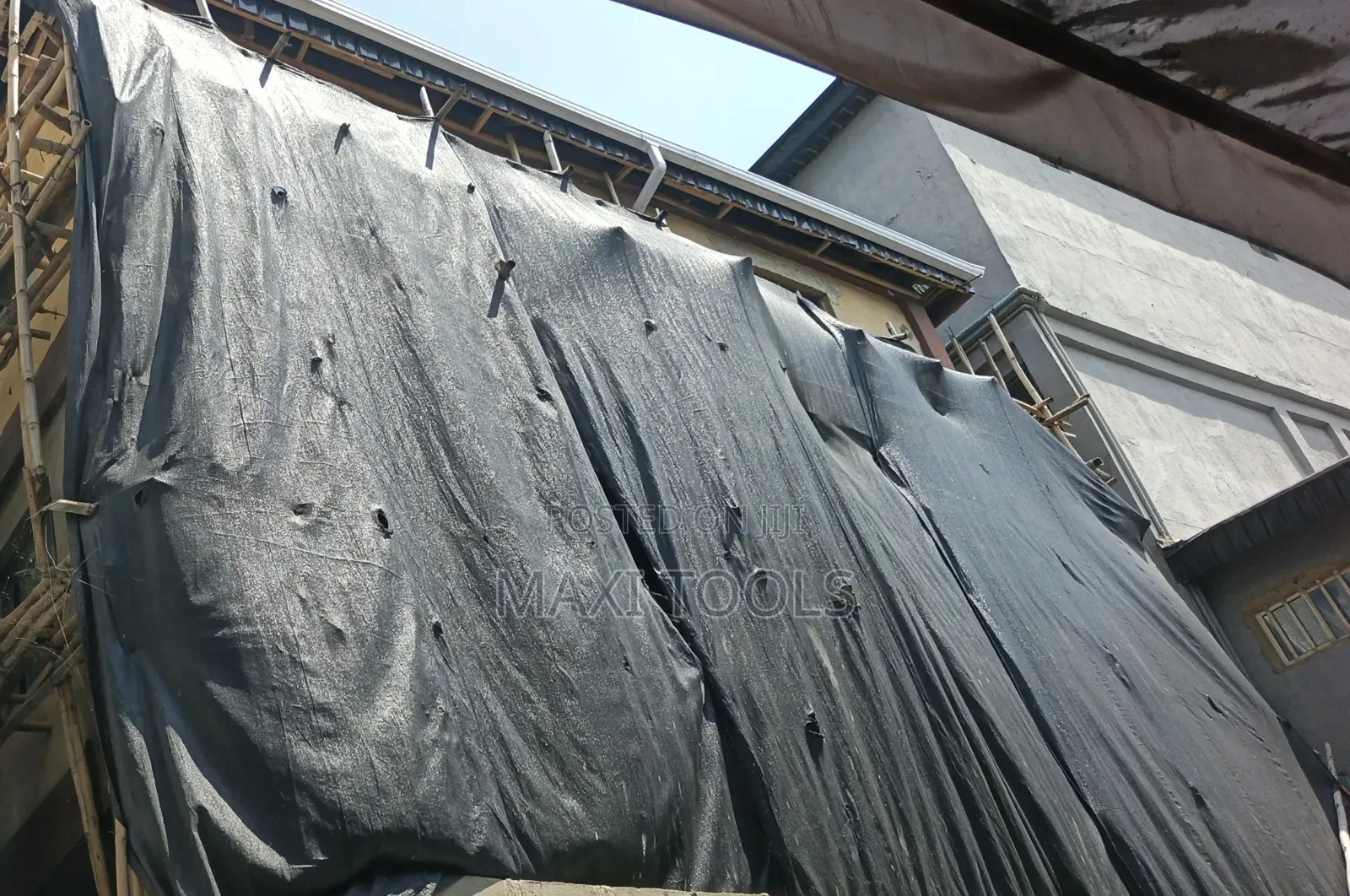 2×40 Rolls of Black Agricultural Shade Net German Flex 85% Shade Rate.