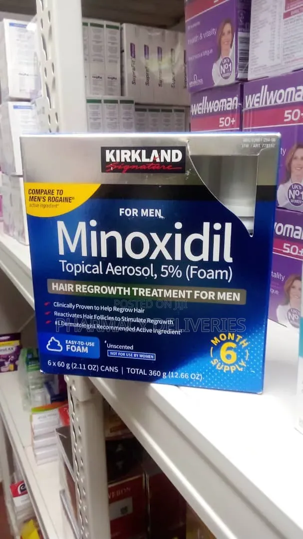 Kirkland Minoxidil 5% Foam –Hair & Beard Regrowth Treatment!