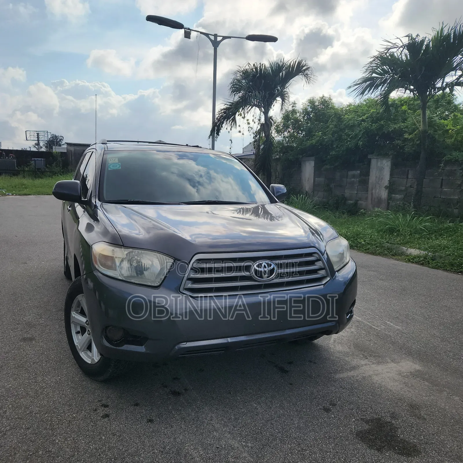 Toyota Highlander Limited 2009 Gray