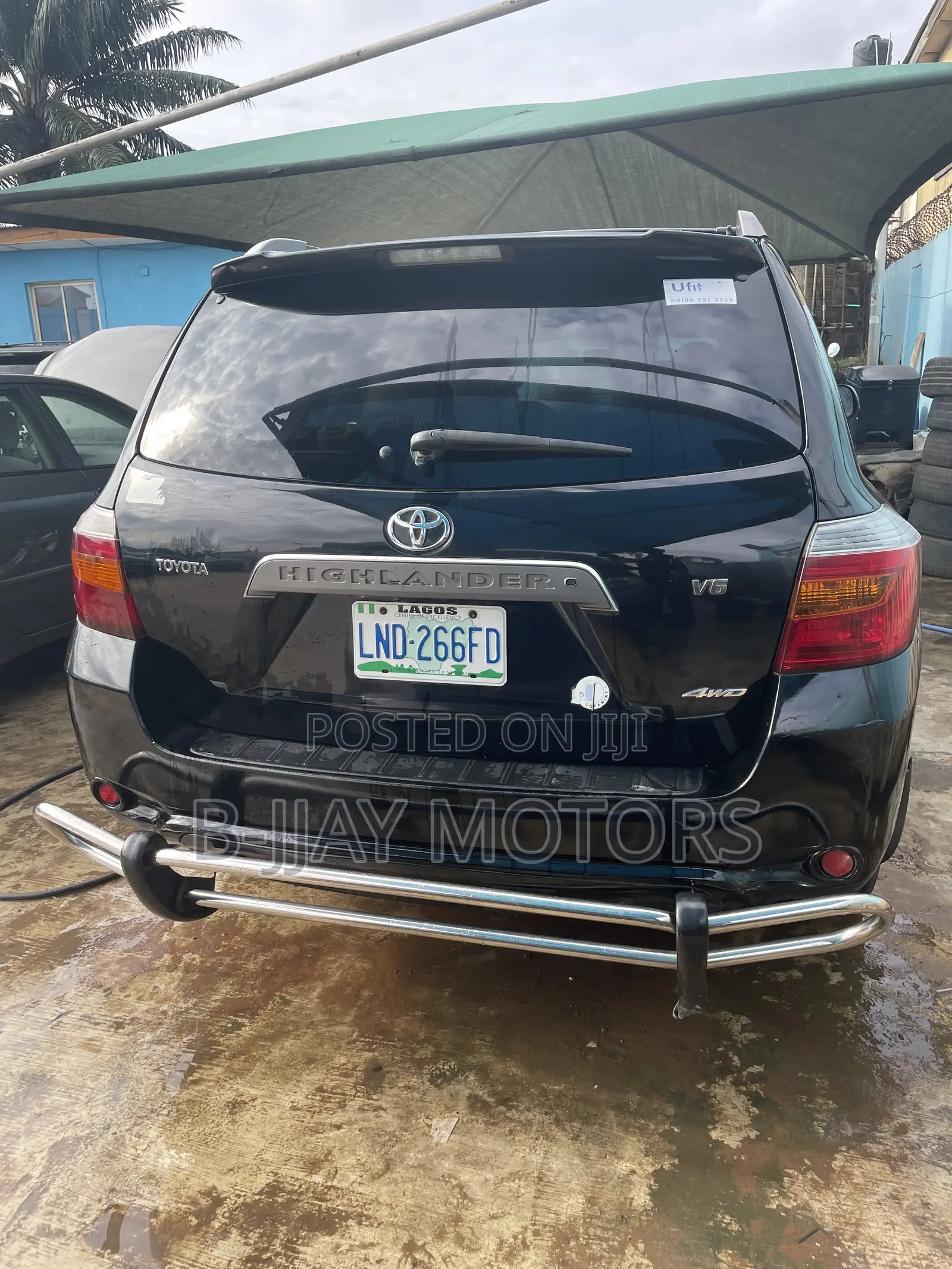 Toyota Highlander Sport 2009 Black