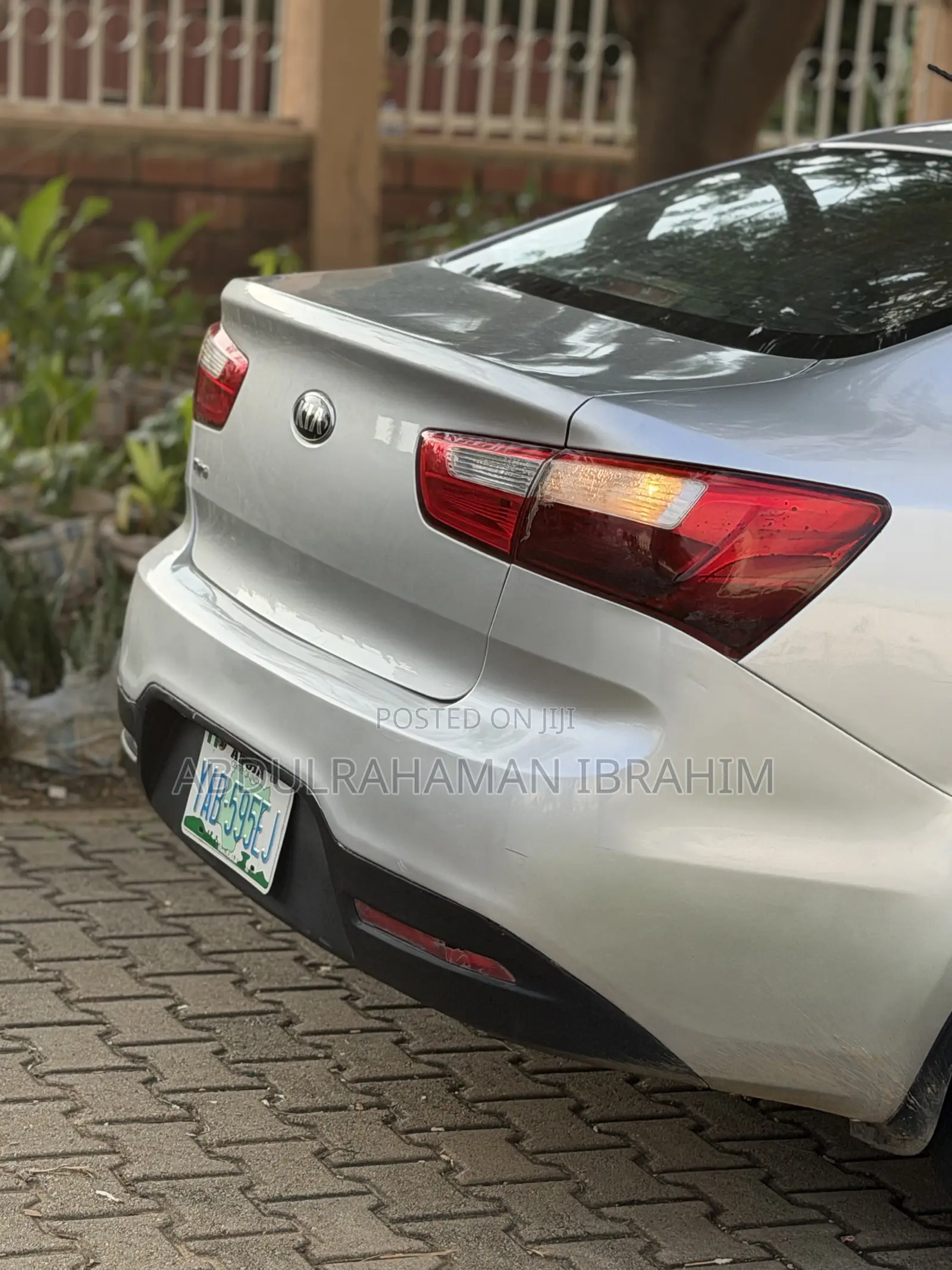 Kia Rio 2013 Silver