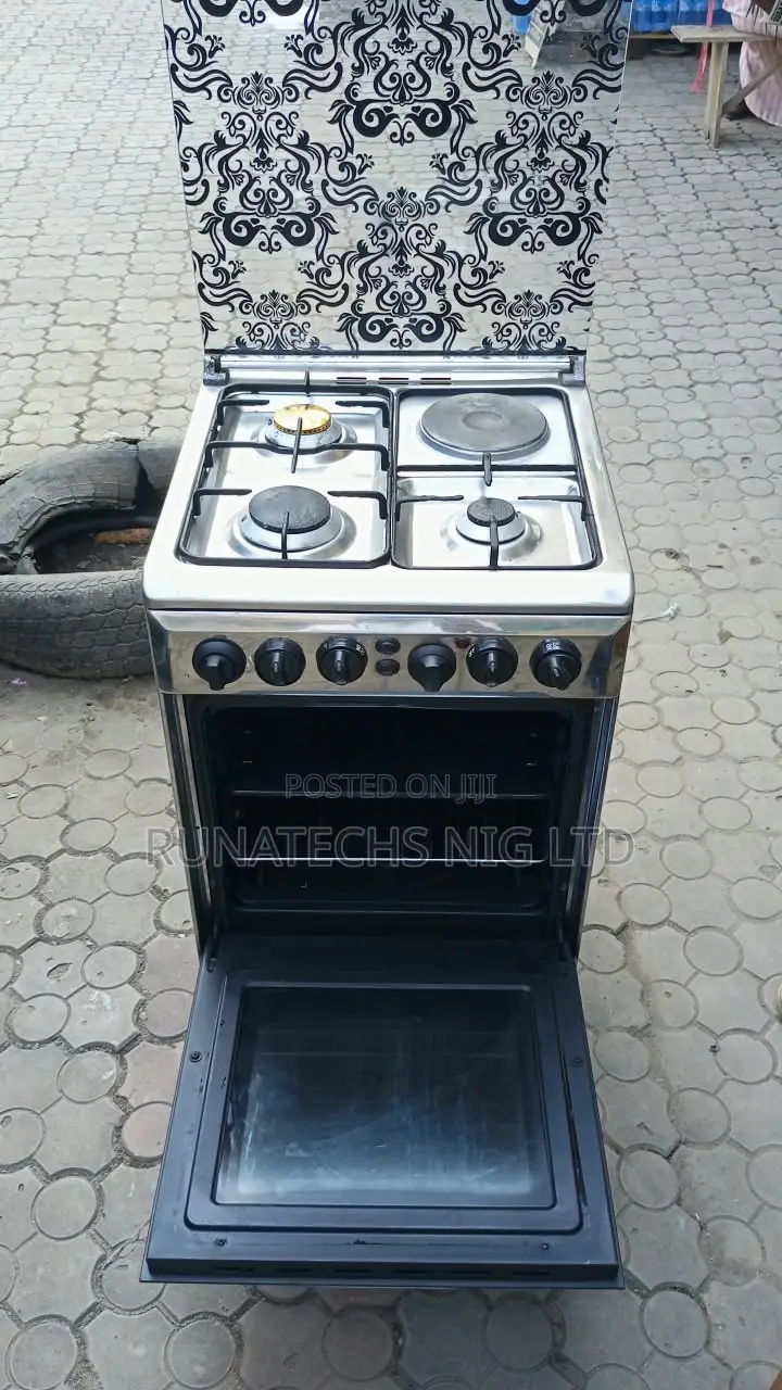 UK ISED Nexus Gas Cooker 50x50 With Electric Cooker