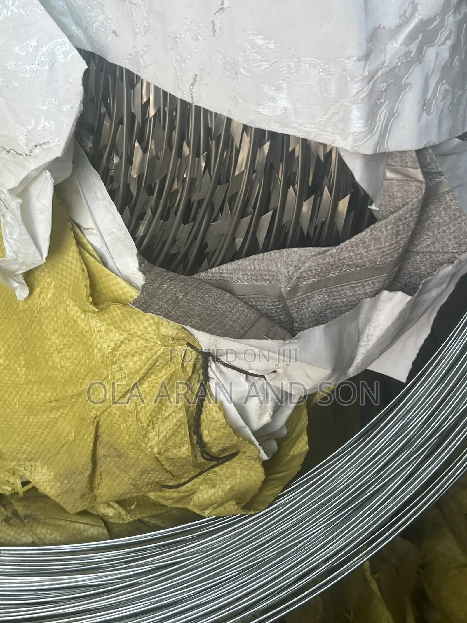 Security Razor Wire 20 Meters Per Roll - Stainless