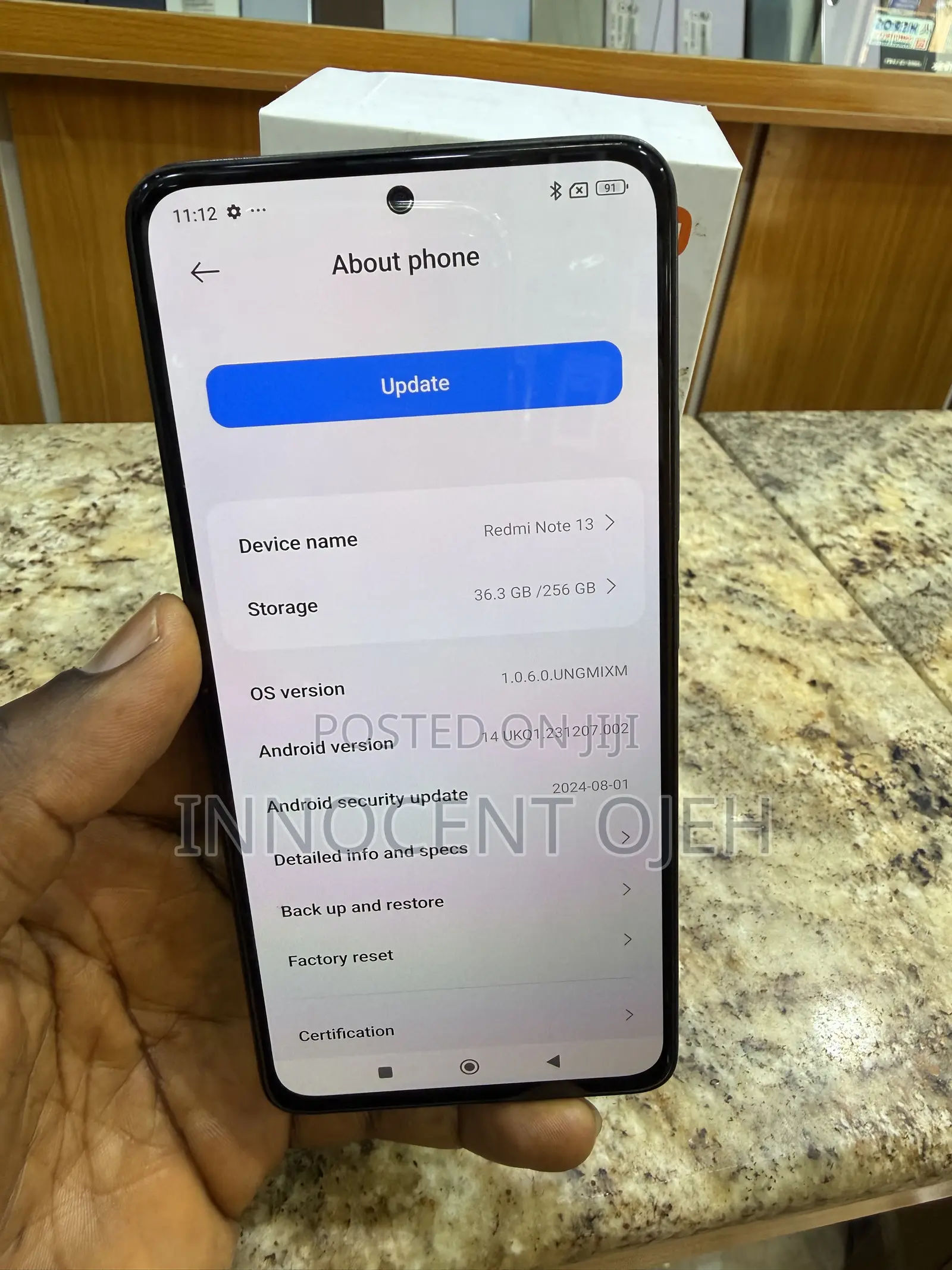 Xiaomi Redmi Note 13 256 GB Black