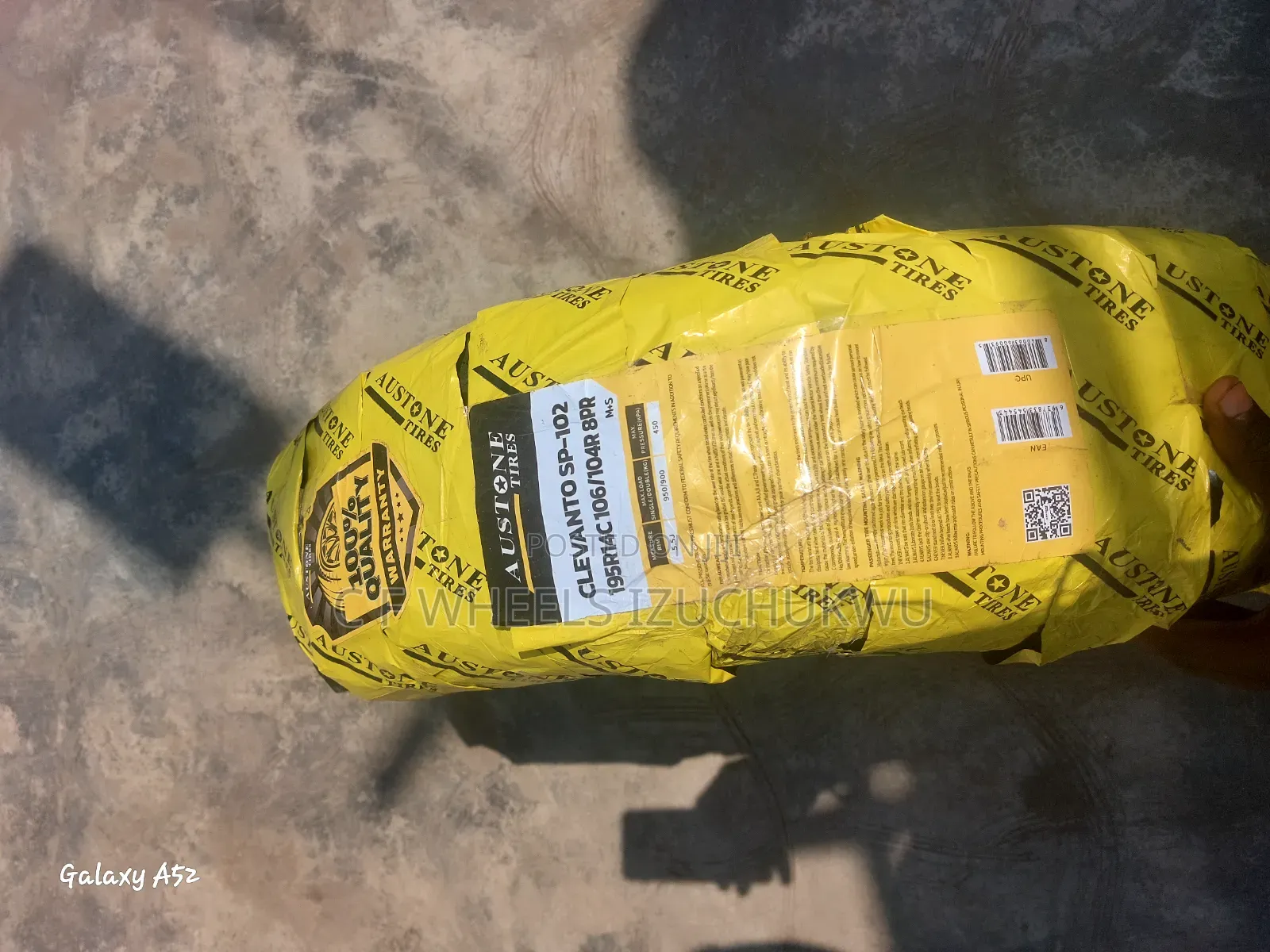 195/14c Austone Tyre