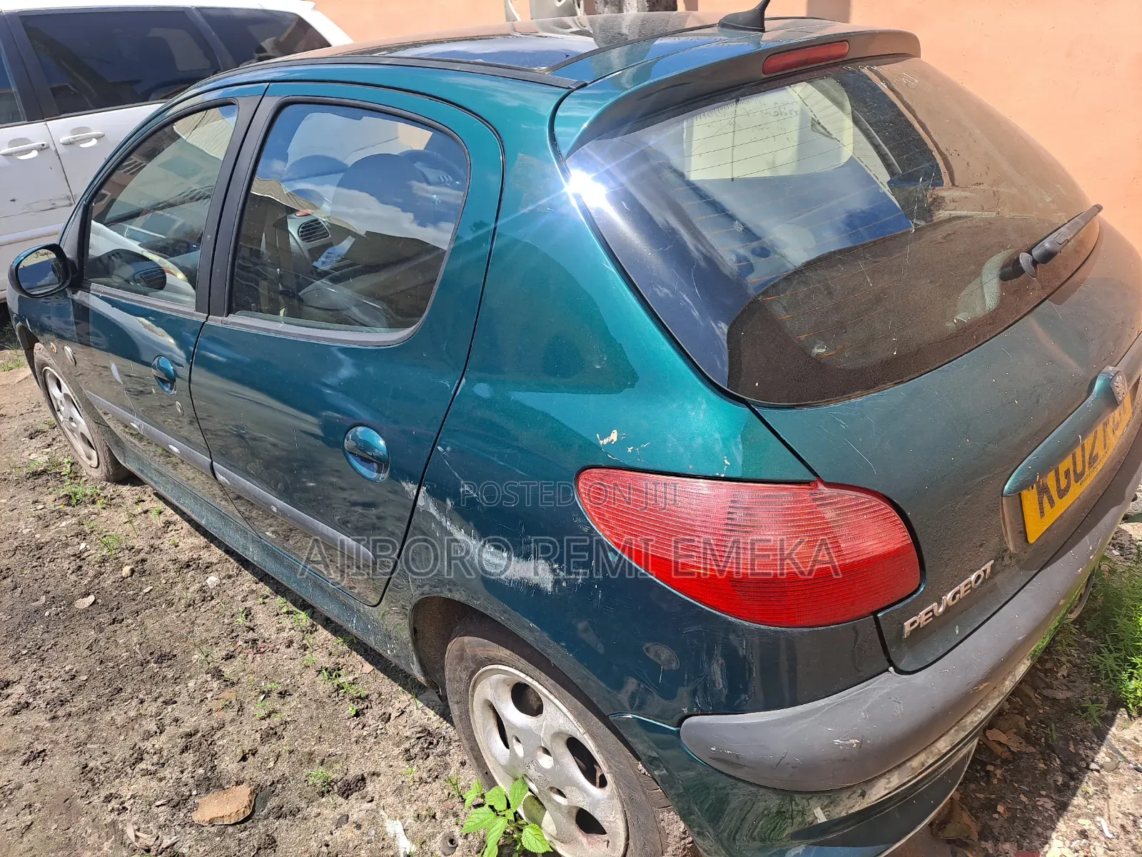 Peugeot 206 CC 2004 Green