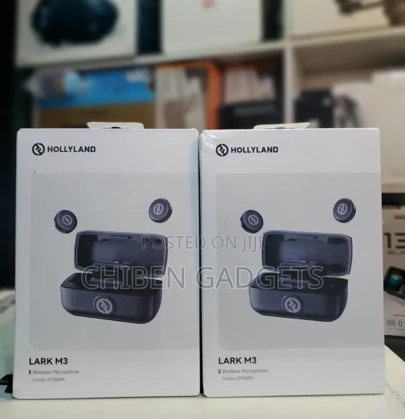 Hollyland Lark M3 (2TX+2RX +1USB RX) Mini Wireless Microphone