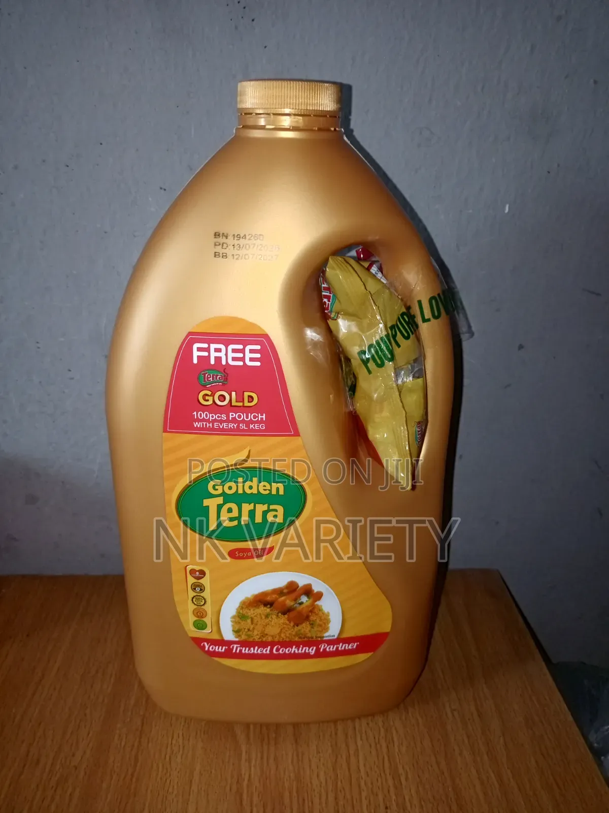 Terra 5L Vegetable Oil – Premium & Healthy Cooking Oil