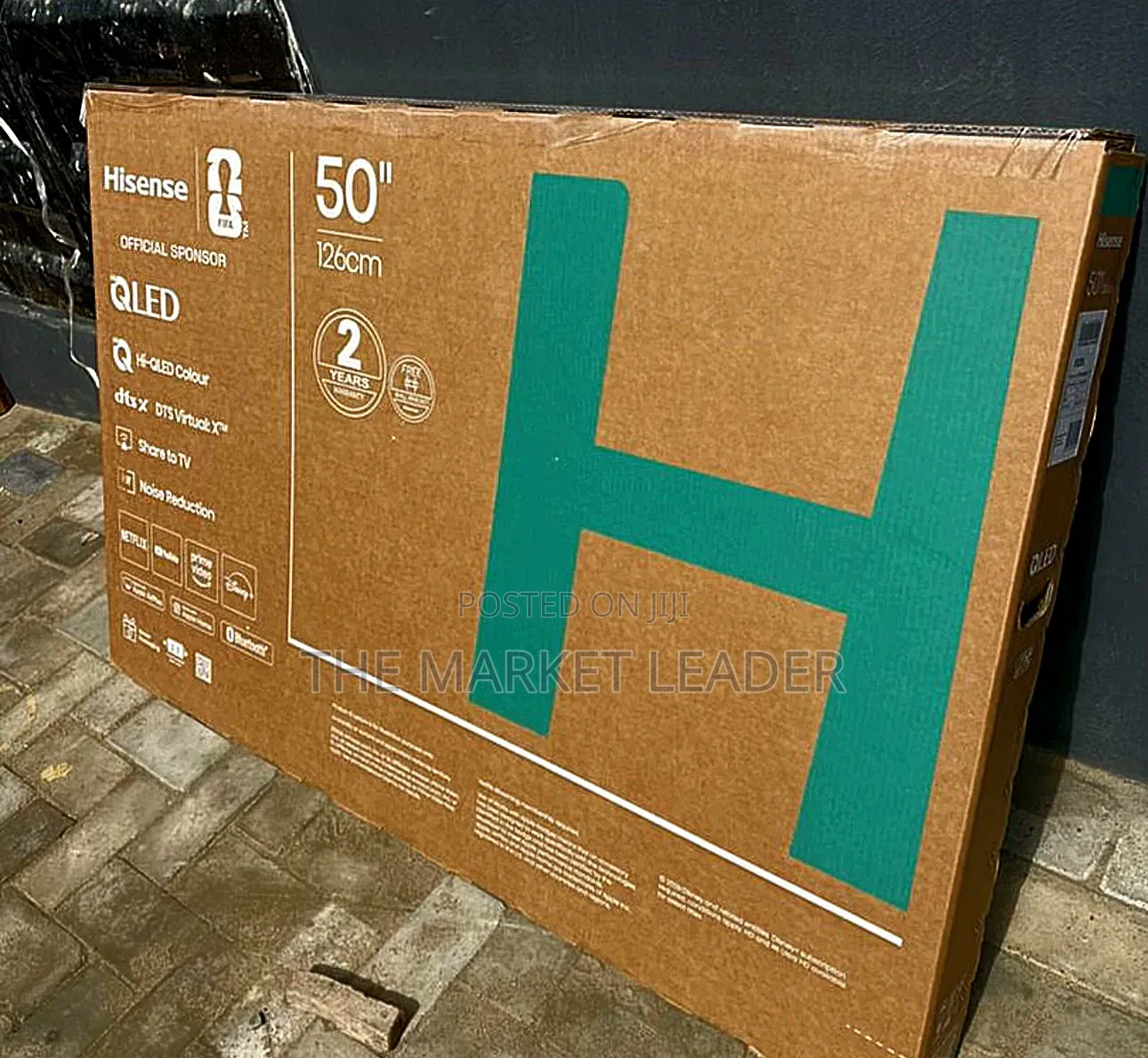 Hisense 50" Smart TV 4K QLED