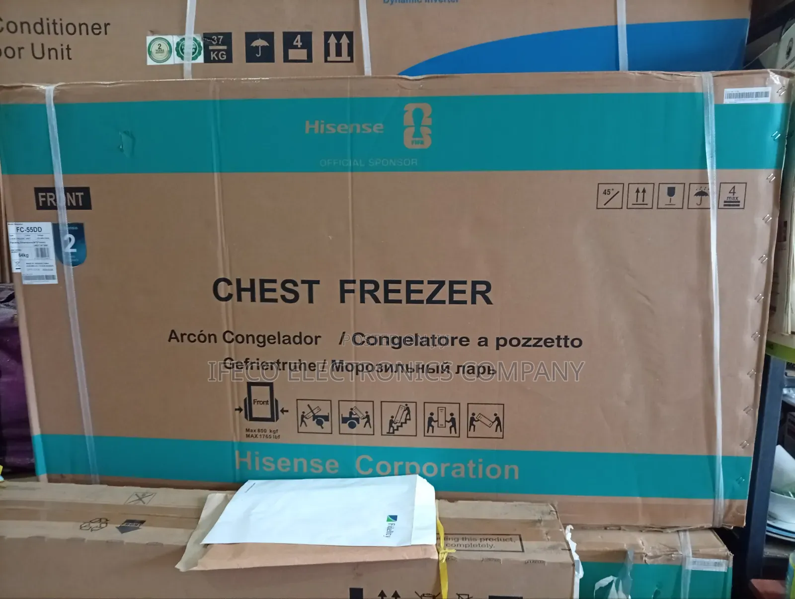 5fit Hisense Chest Freezer