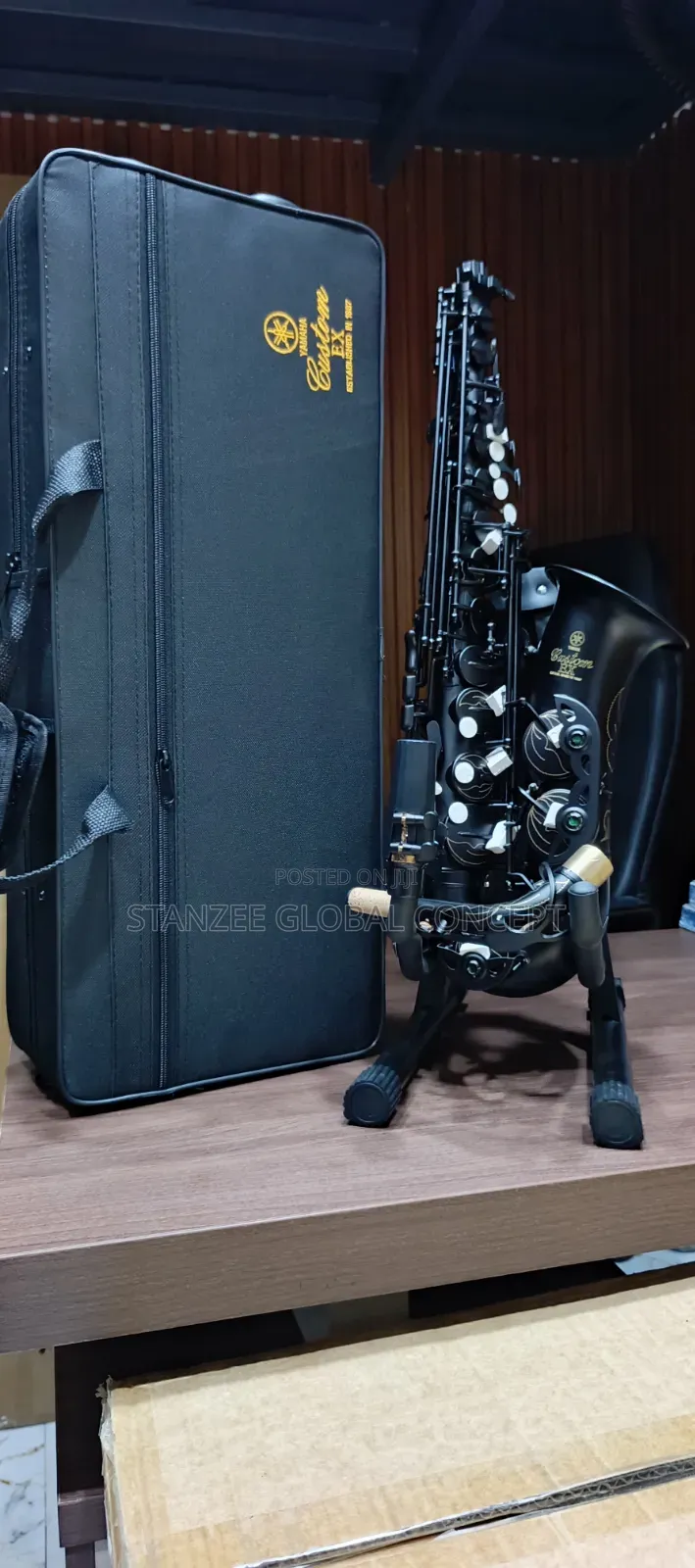 Yamaha Custom YAS-875 EX Alto Saxophone Black