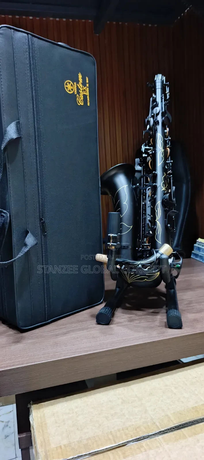 Yamaha Custom YAS-875 EX Alto Saxophone Black