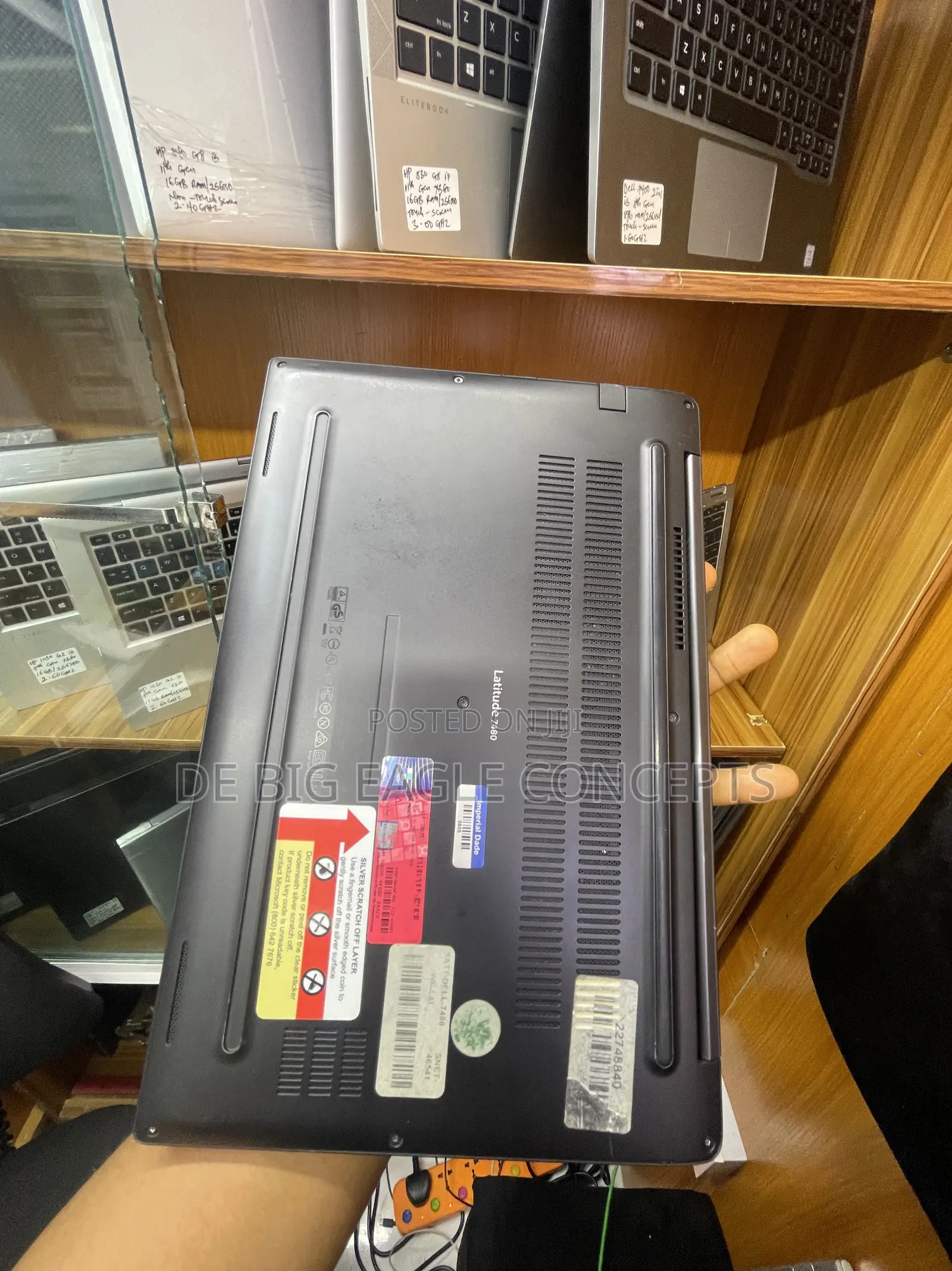 Laptop Dell Latitude 7480 8GB Intel Core i7 SSD 256GB