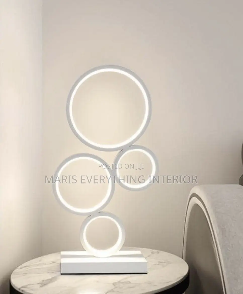 Product Name: Aura Rings Sculptural Table Lamps