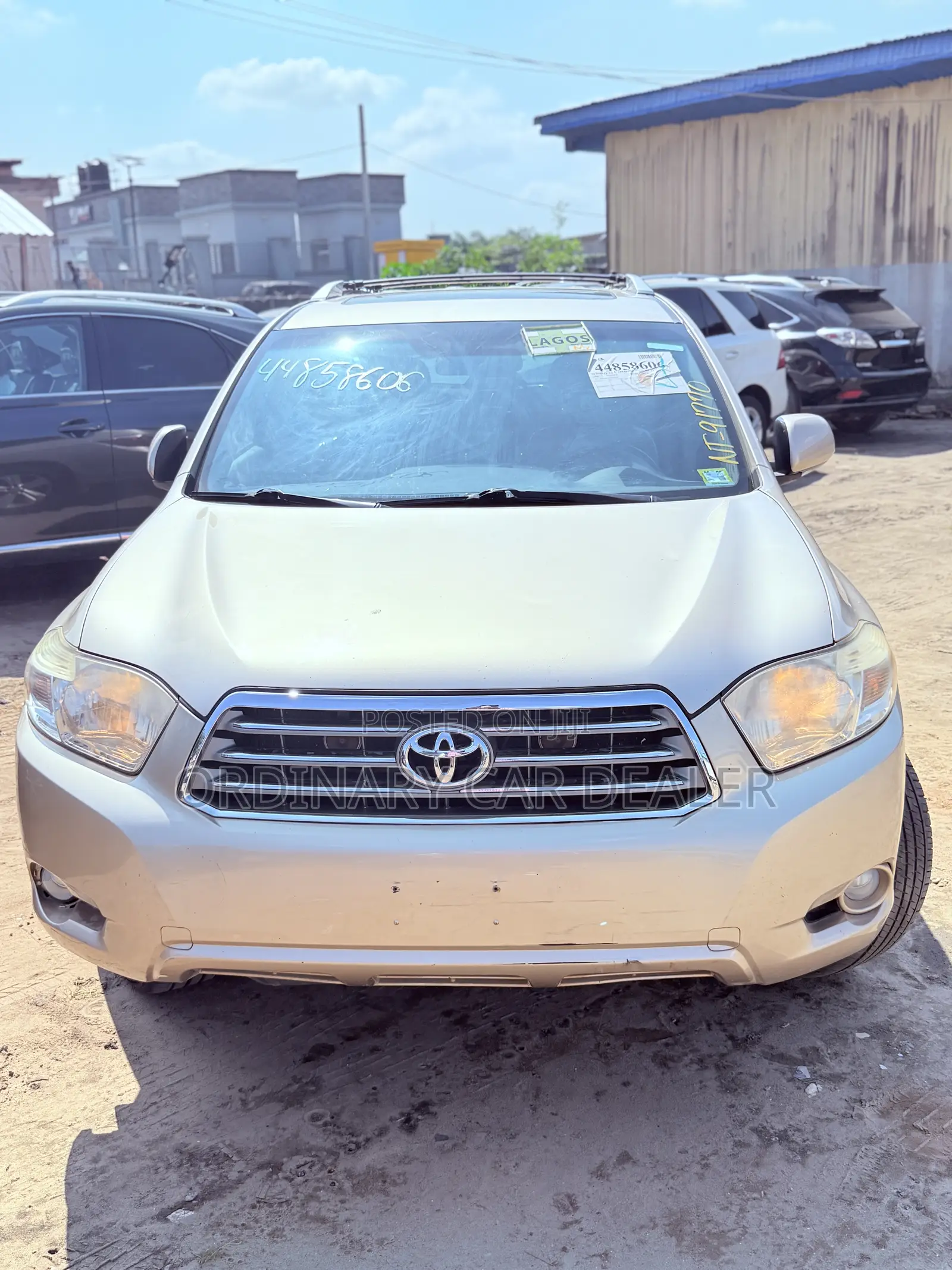 Toyota Highlander Limited 4x4 2008 Gold