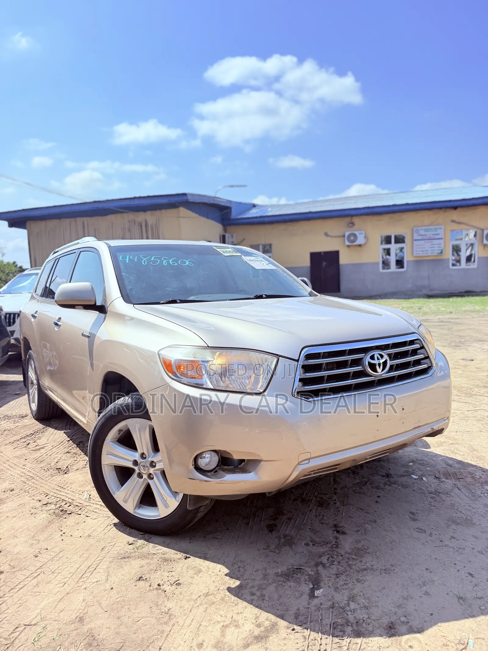 Toyota Highlander Limited 4x4 2008 Gold