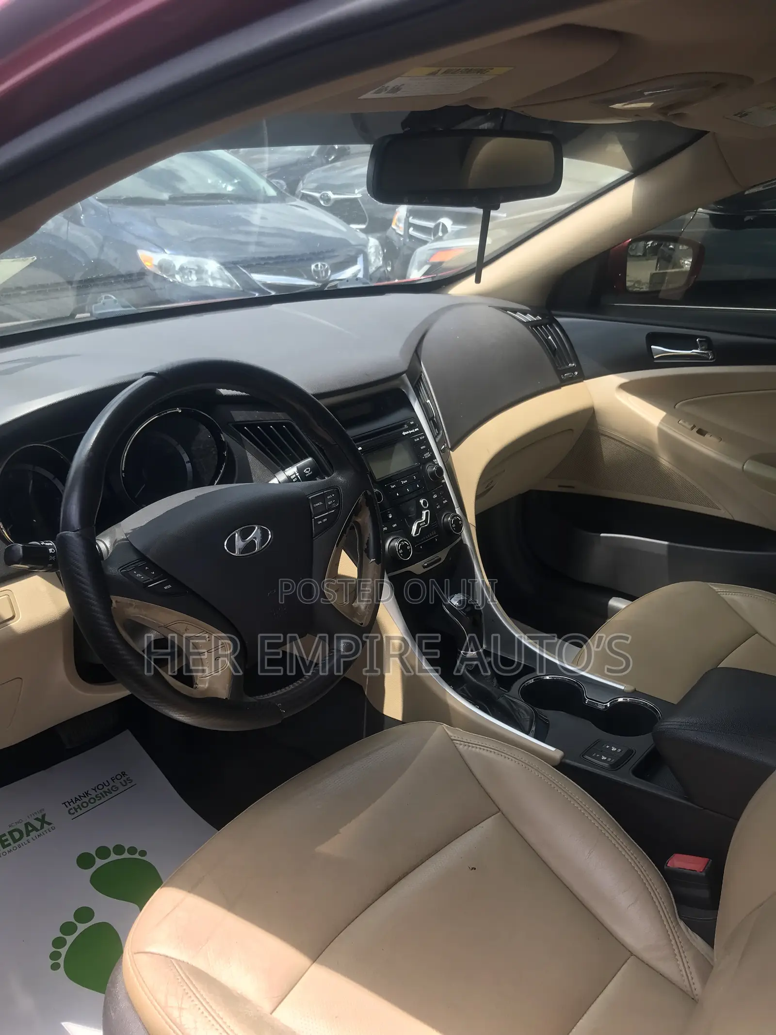 Hyundai Sonata 2013 Red