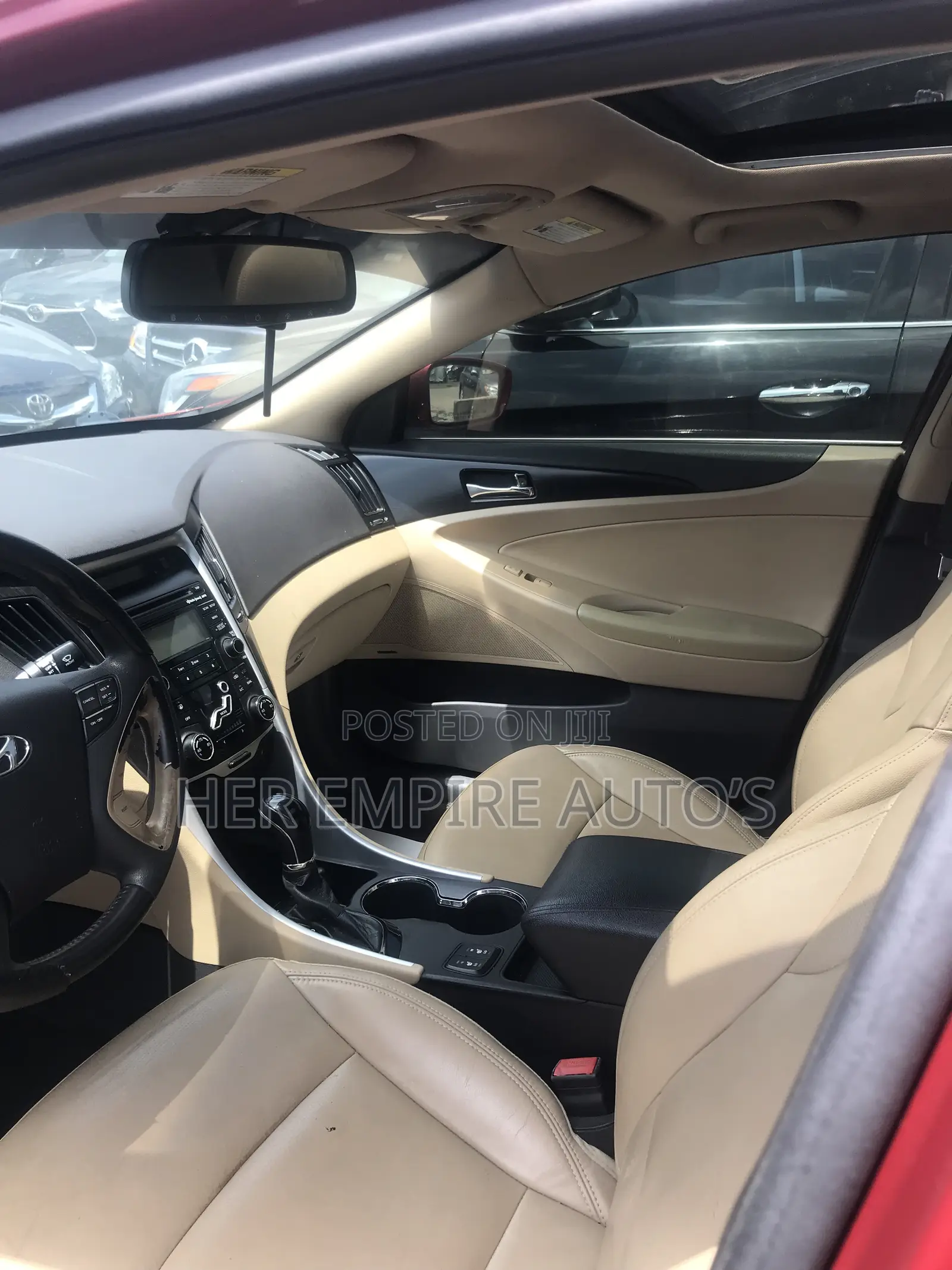 Hyundai Sonata 2013 Red