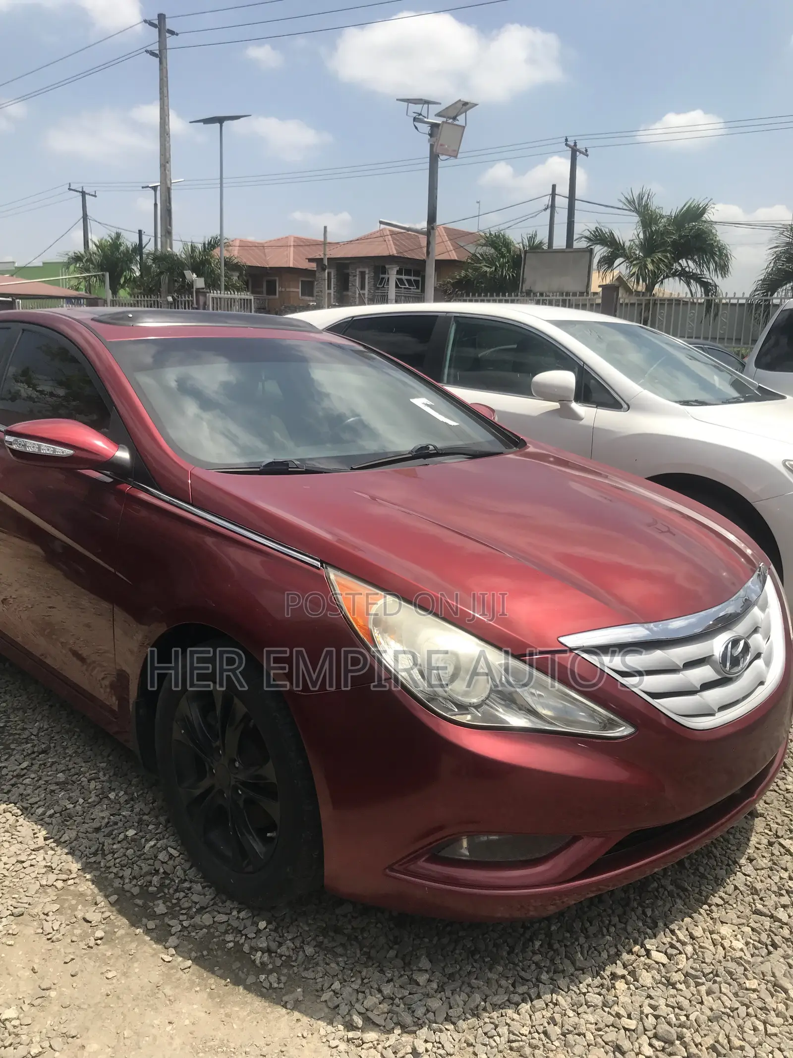 Hyundai Sonata 2013 Red