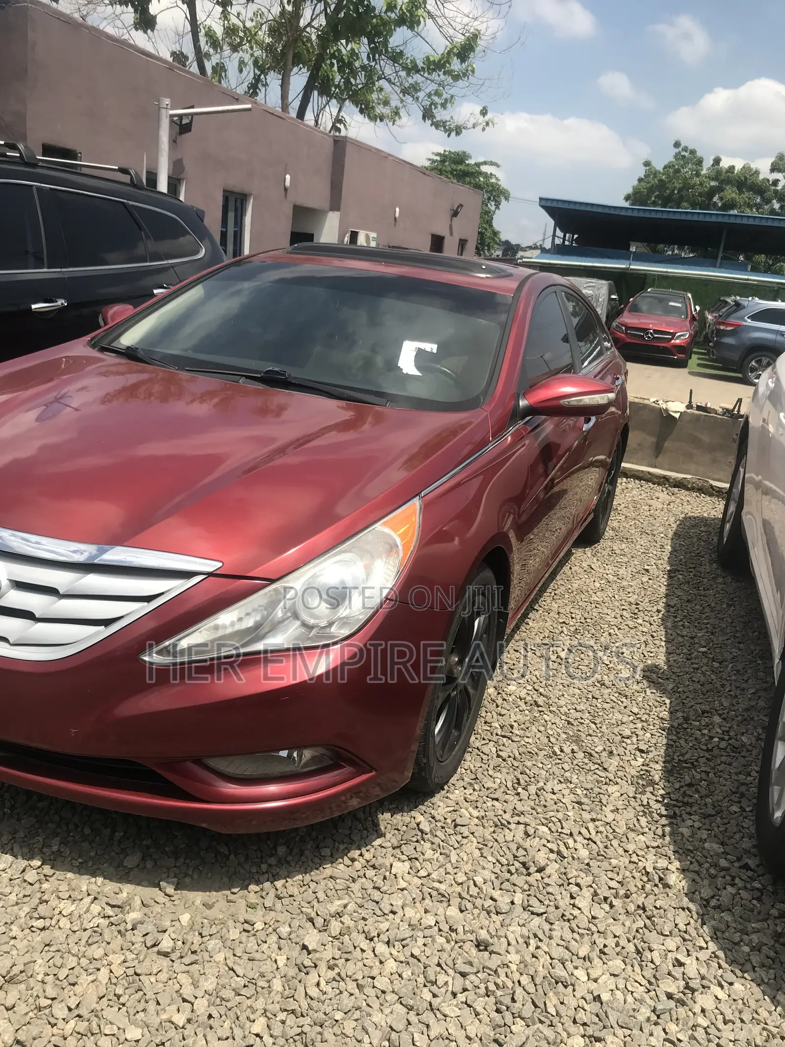 Hyundai Sonata 2013 Red