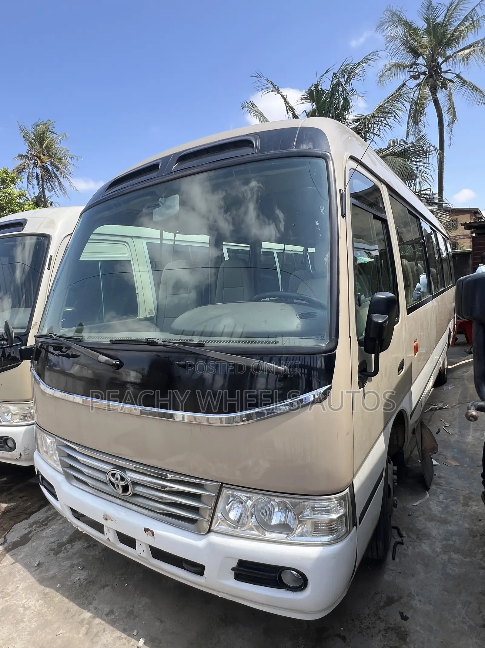 Toyota Coaster 2017 Brown