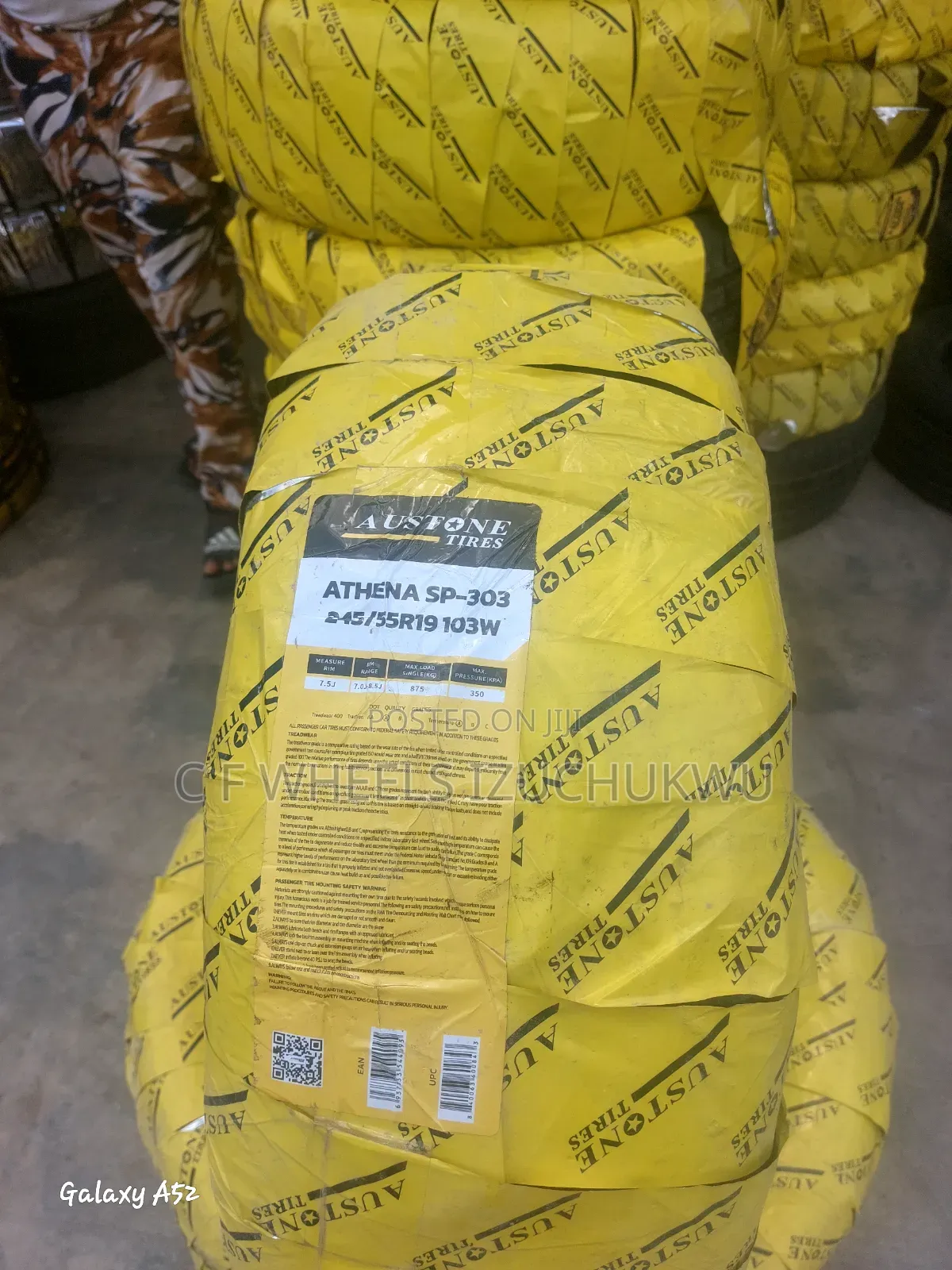 245/55/19 Austone Tyre