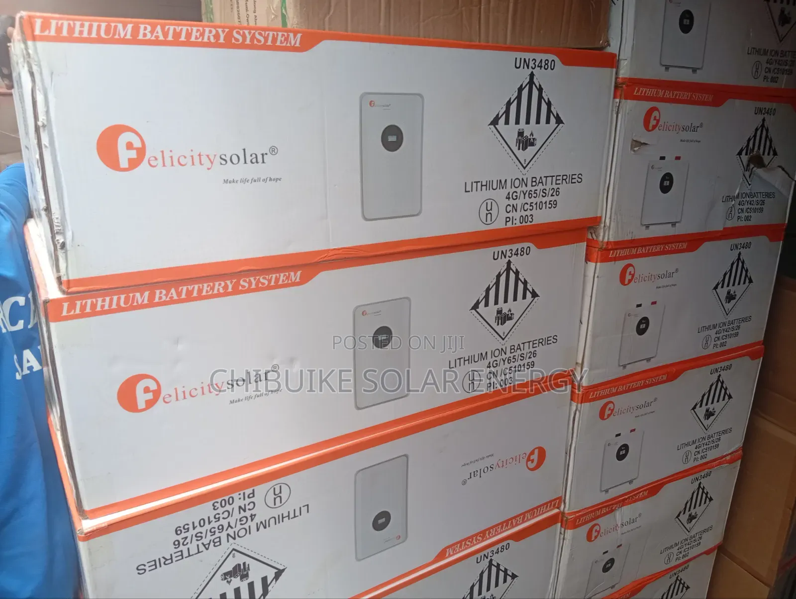 Felicity Solar Lithium Ion Battery 5kwh/48v