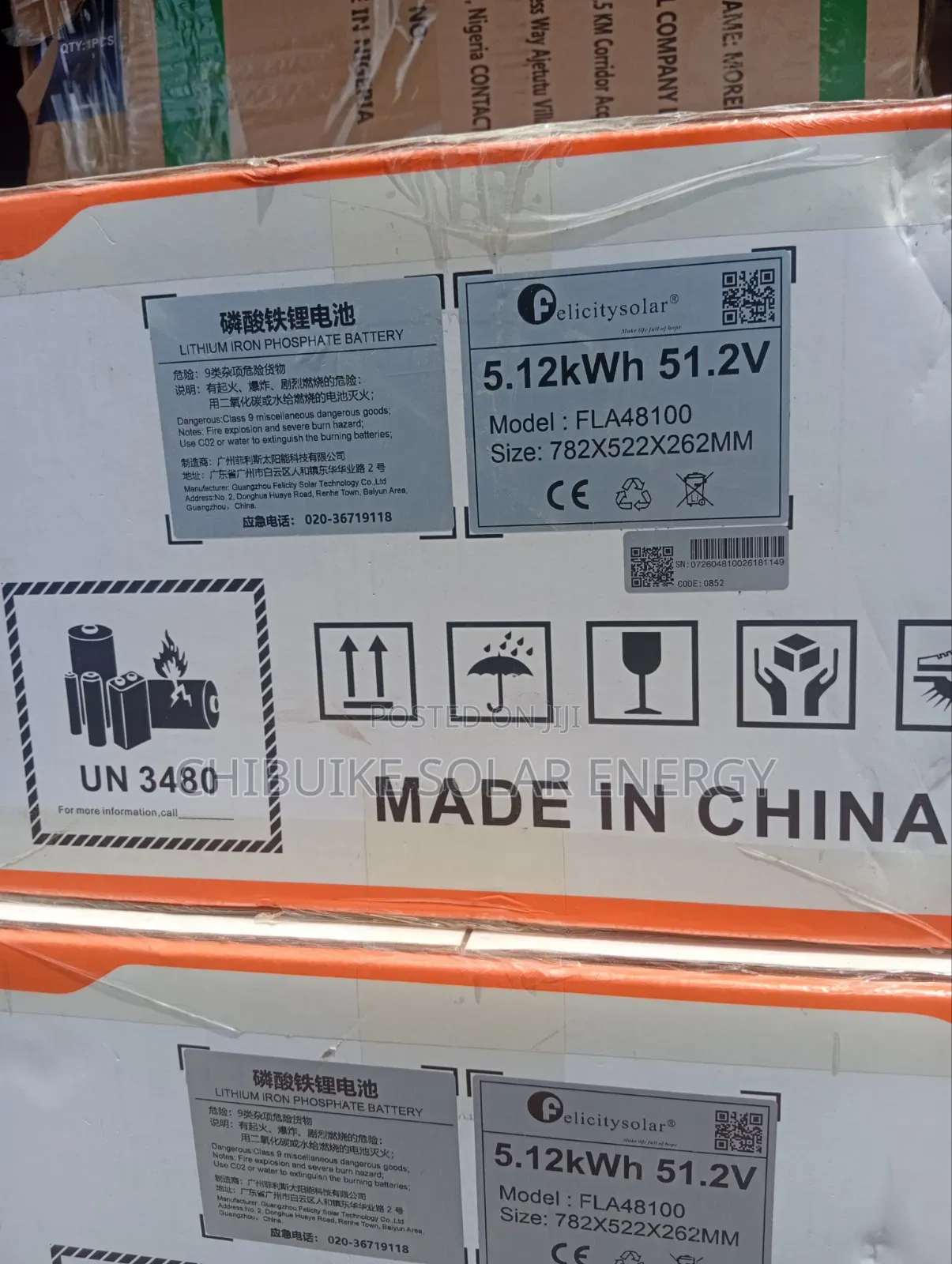 Felicity Solar Lithium Ion Battery 5kwh/48v
