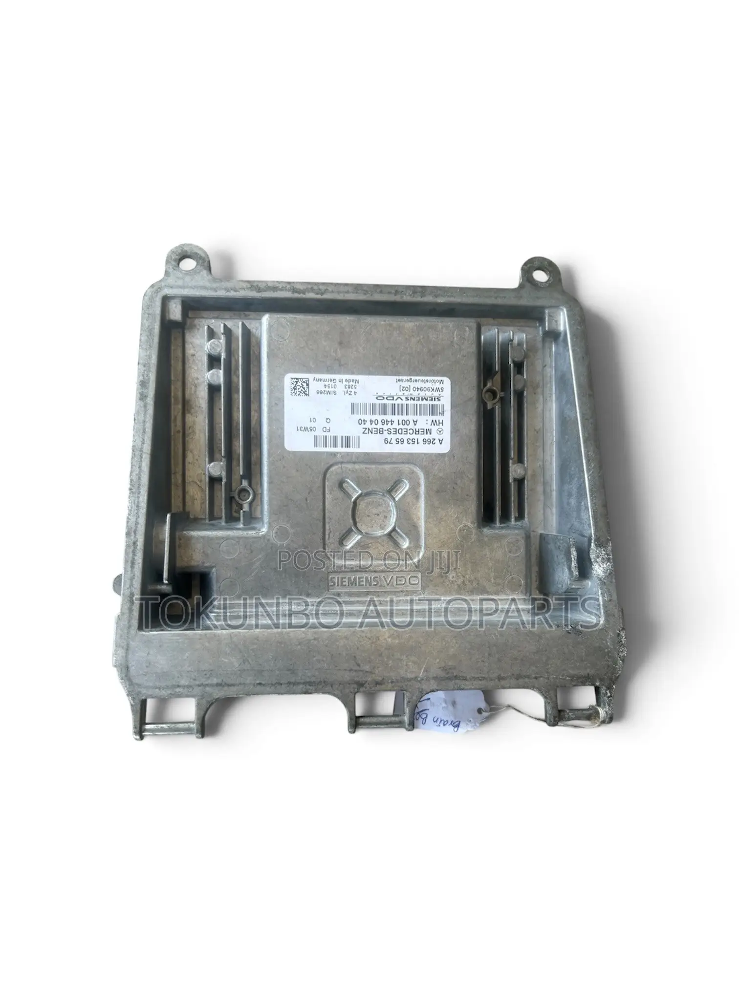 Mercedes Benz a-Class Brain Box Engine Control Unit ECU