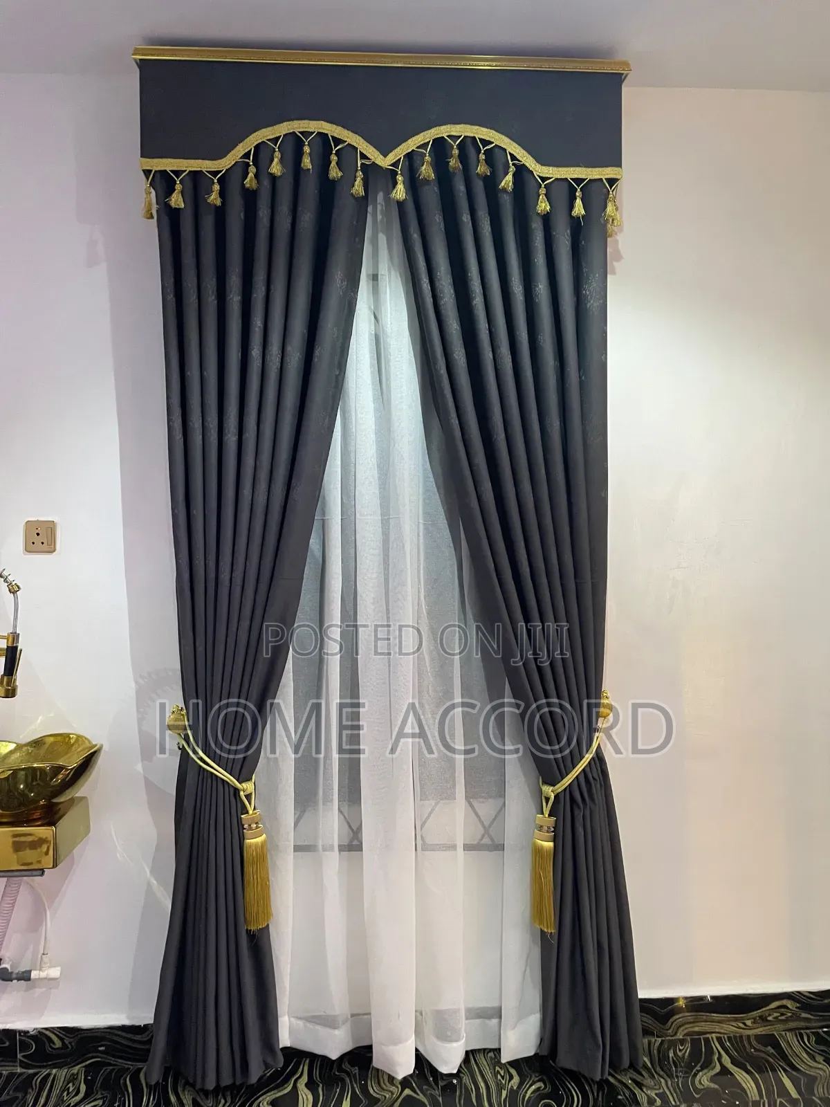Turkish Curtains With Board