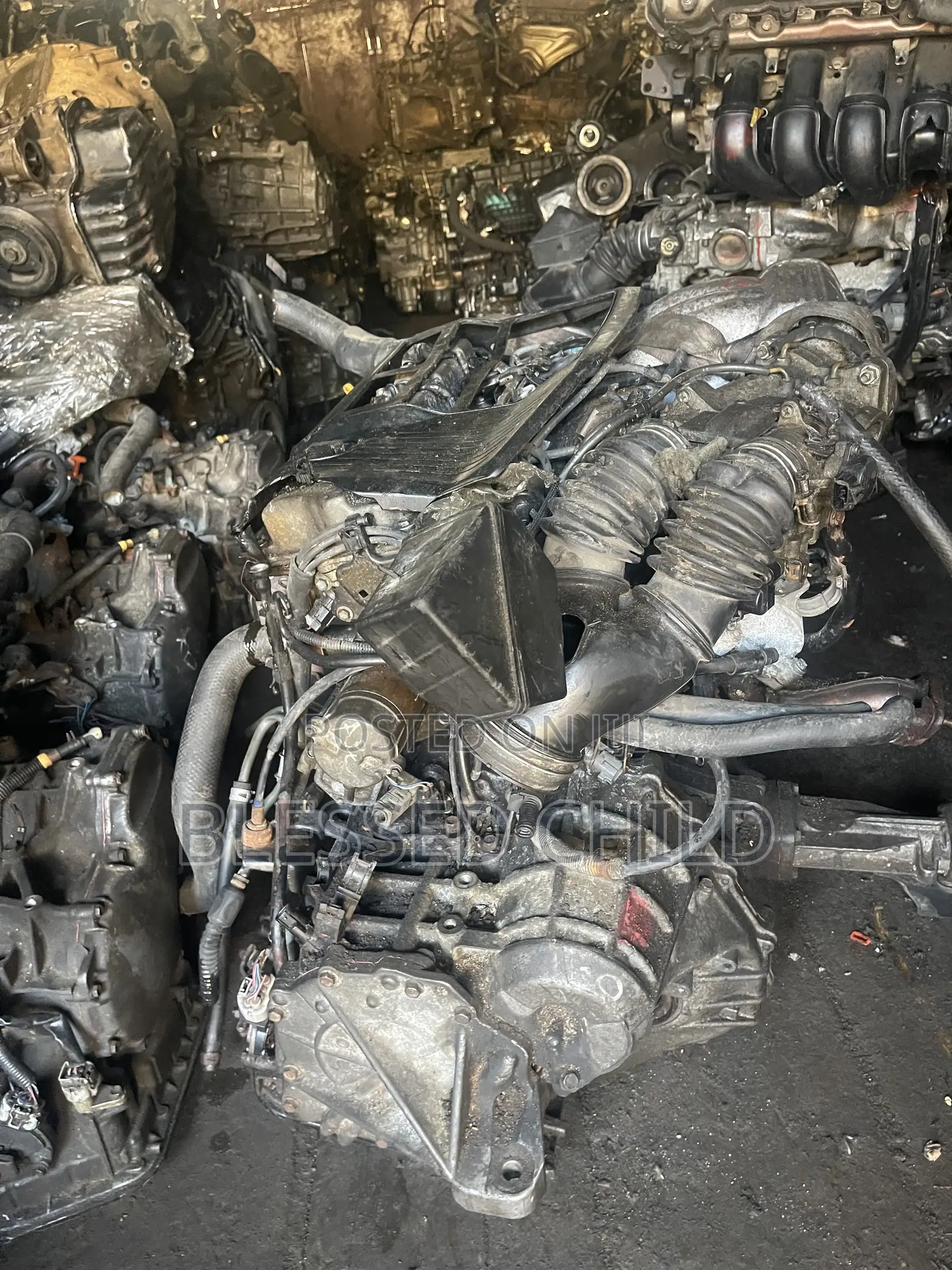 Toyota Highlander 2004 Engine and Gear Box 1mz