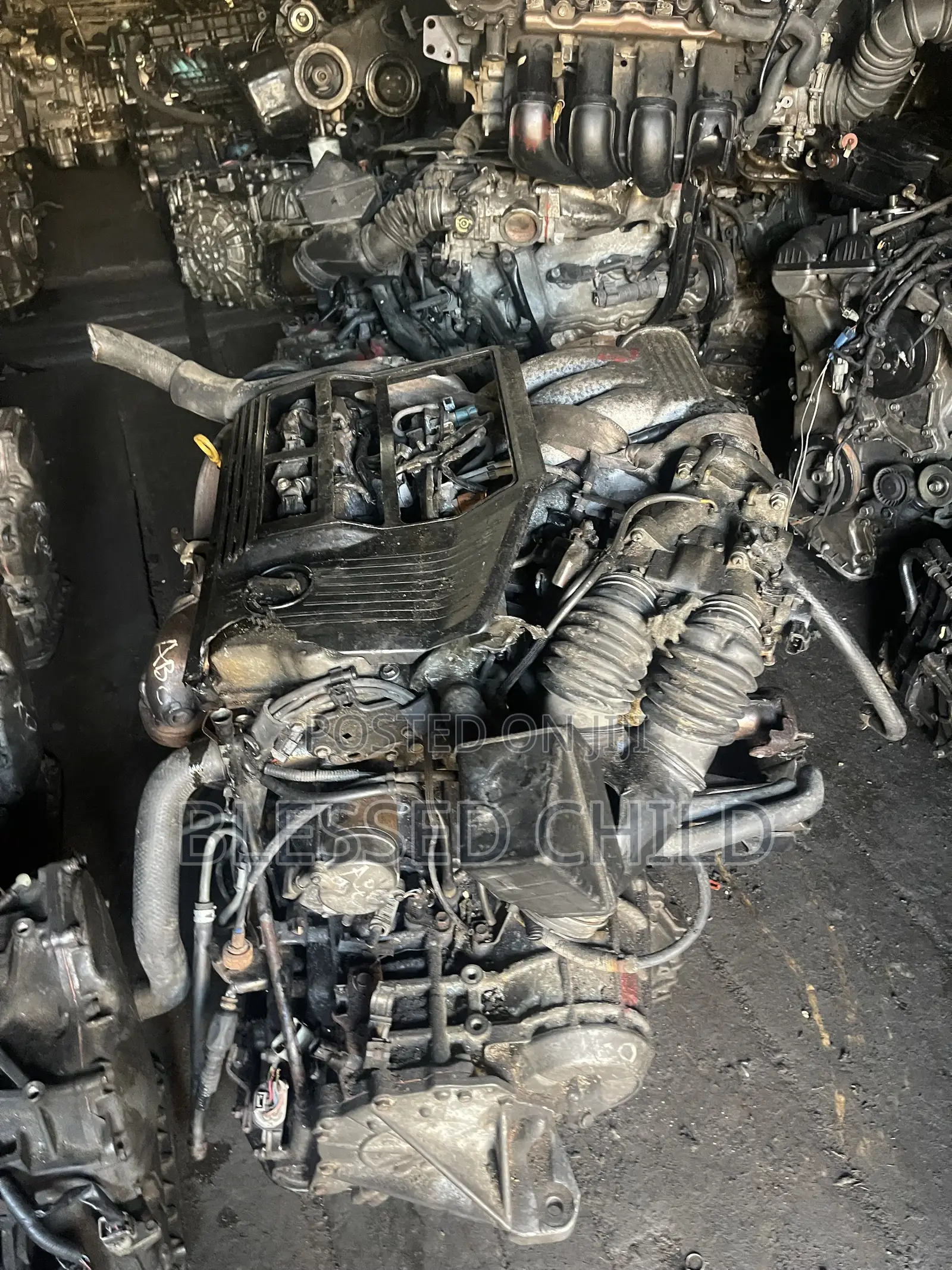 Toyota Highlander 2004 Engine and Gear Box 1mz