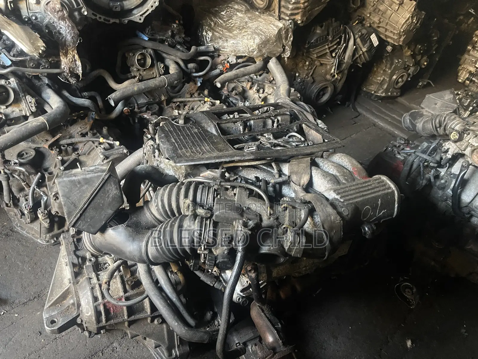 Toyota Highlander 2004 Engine and Gear Box 1mz