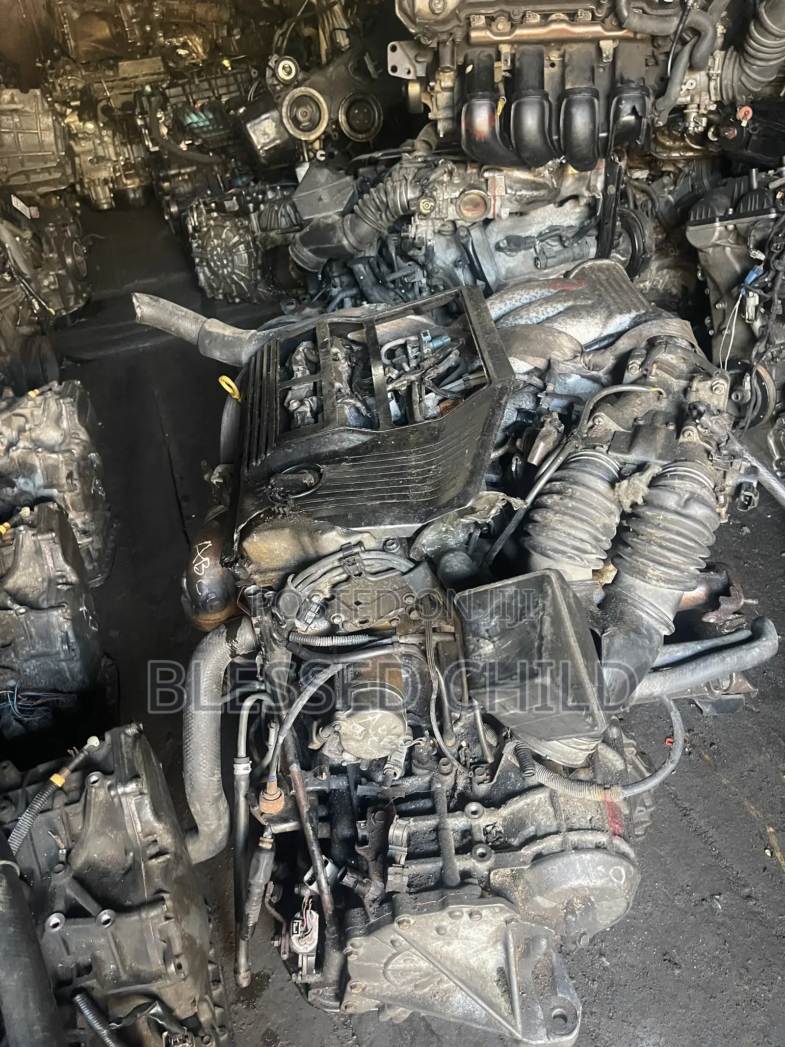 Toyota Highlander 2004 Engine and Gear Box 1mz