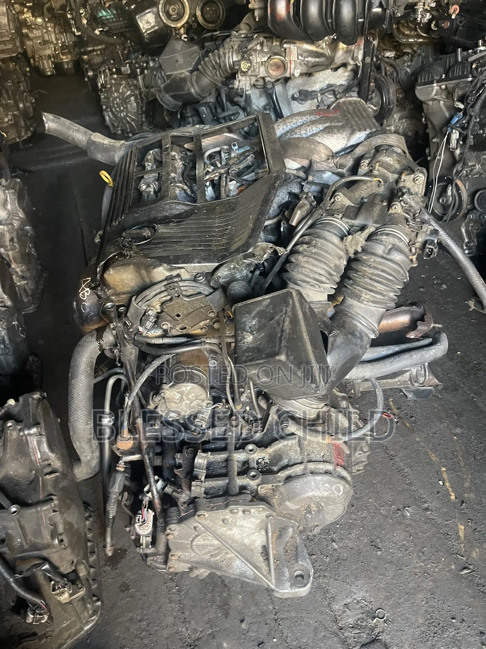 Toyota Highlander 2004 Engine and Gear Box 1mz