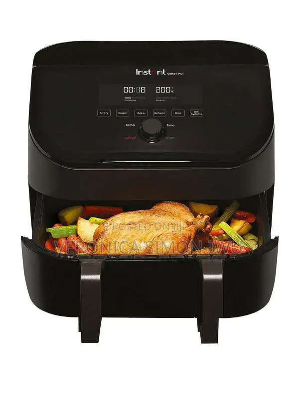 Instant Air Fryer8.5L- Air Fry, Bake, Roast, Grill, Dehydrate & Reheat