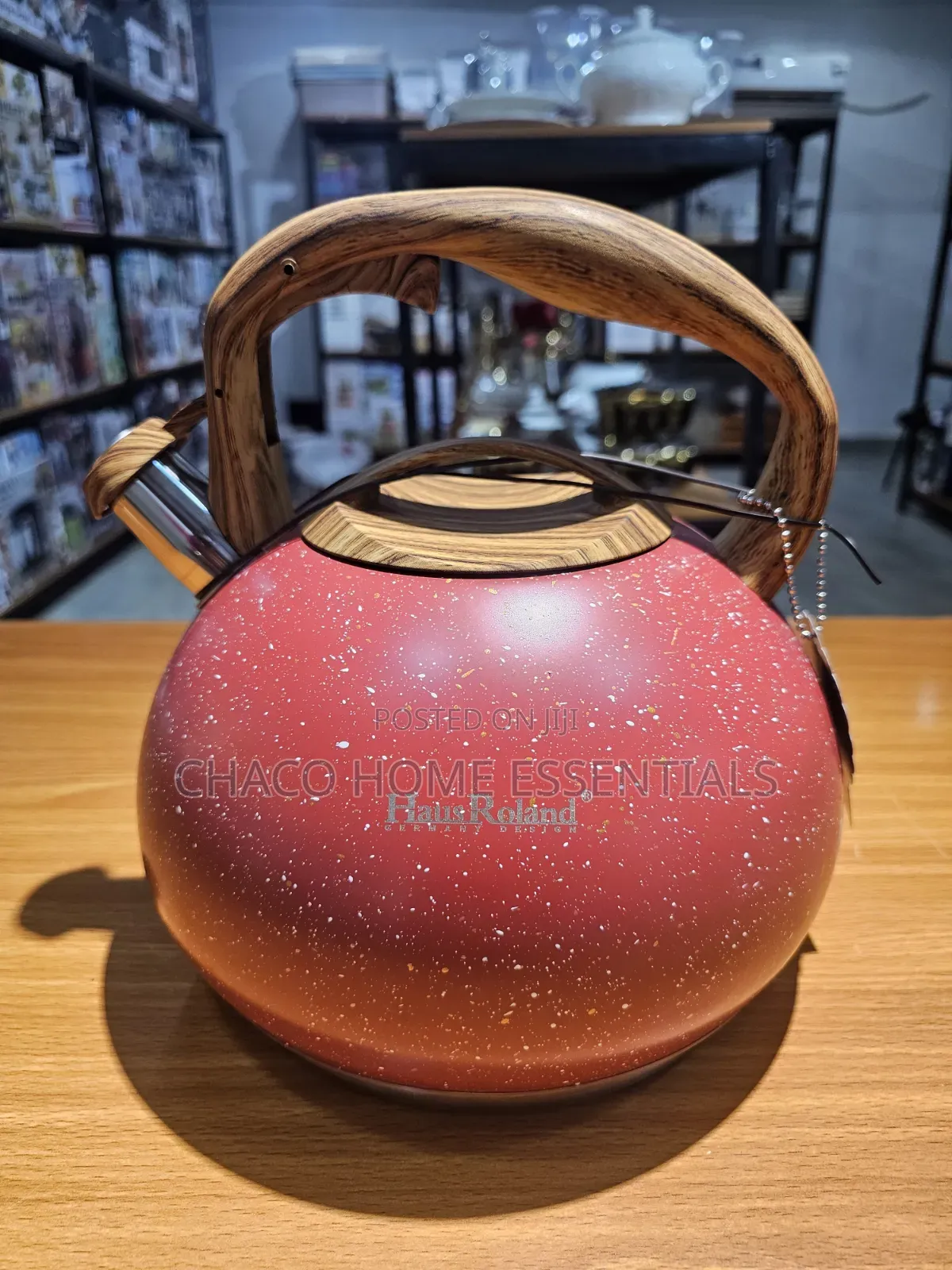 5L Hausroland Whistling Kettle With Wooden