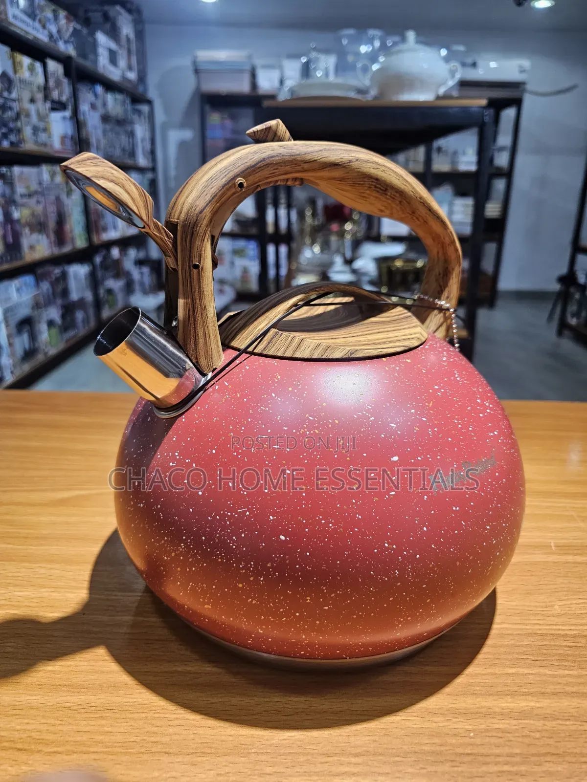 5L Hausroland Whistling Kettle With Wooden
