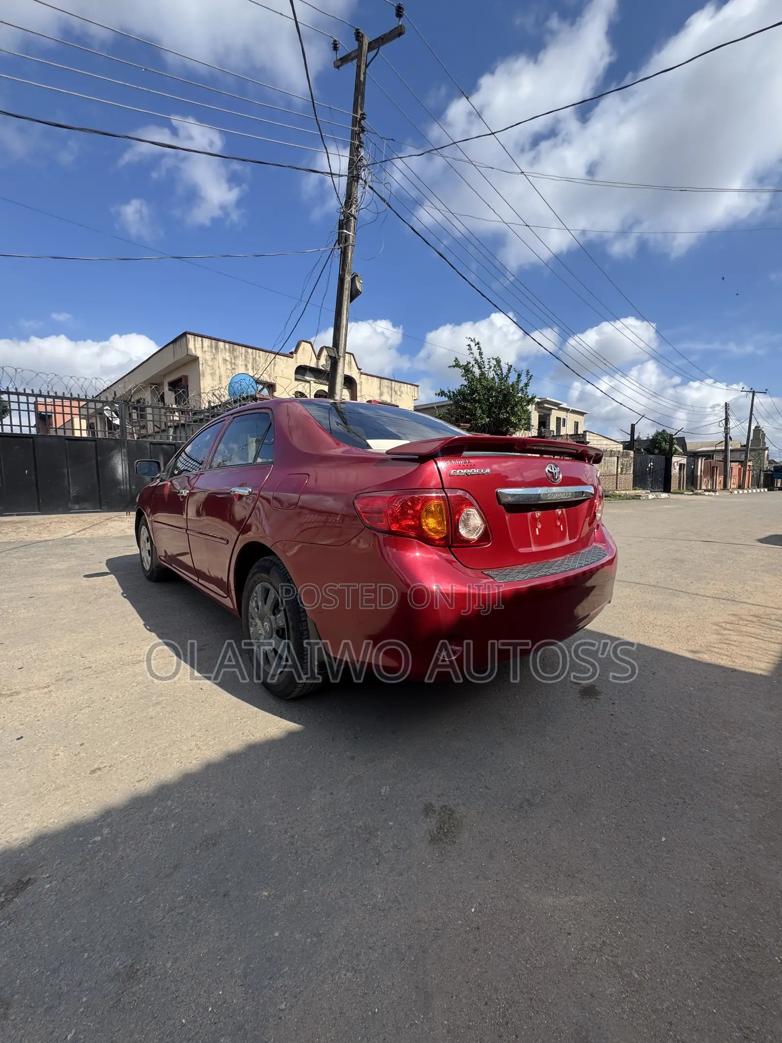 Toyota Corolla LE 4dr Sedan (1.8L 4 cyl 4A) 2009 Red