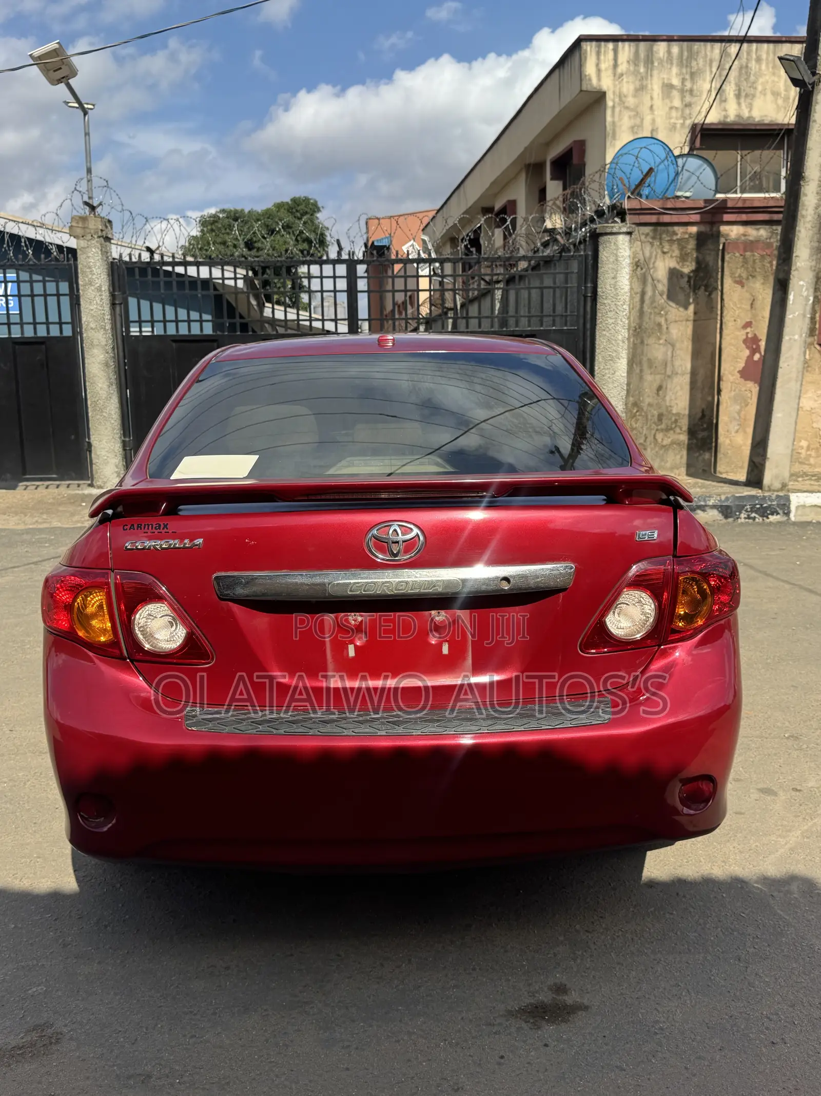 Toyota Corolla LE 4dr Sedan (1.8L 4 cyl 4A) 2009 Red