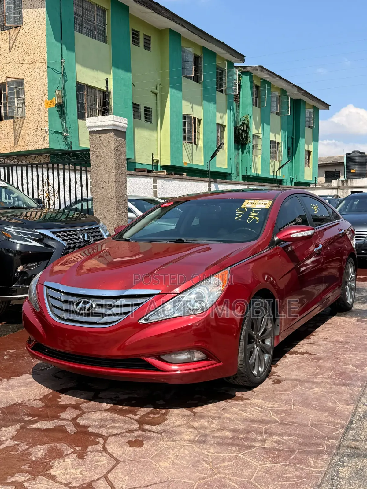 Hyundai Sonata Limited 2.0T w/17" Wheels (2.0L 4cyl 6A) 2011 Burgundy